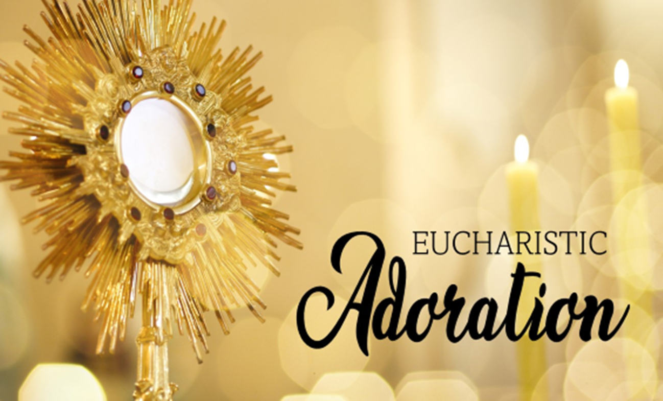 EUCHARISTIC ADORATION WITH BLESSED SACRAMENT — St. Joseph Catholic Church Iglesía Católica San José