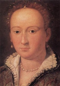 Bianca Capello Portrait by Allesandro Allori from the Uffizi Galleries