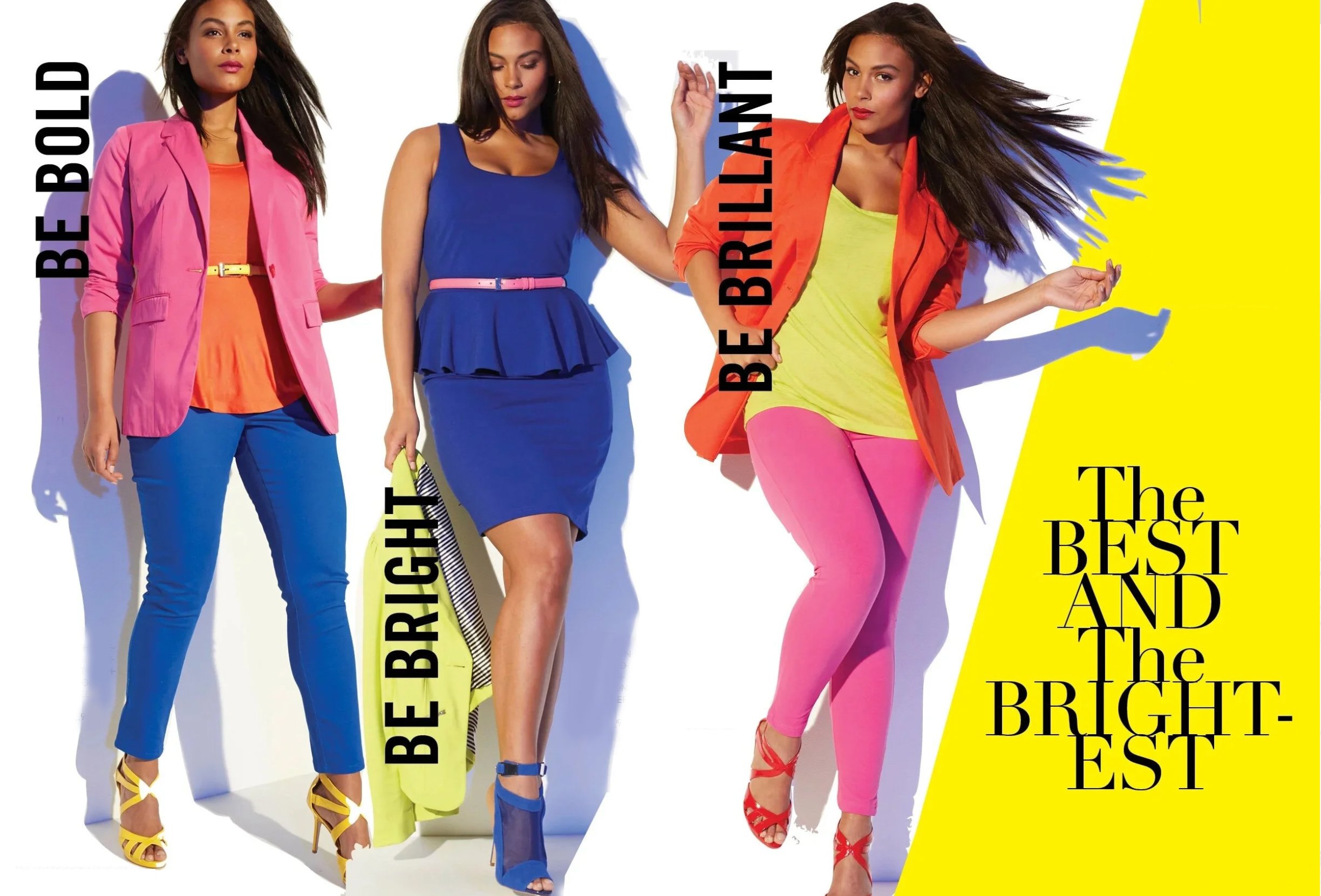 Bold color stories used to energize the collection and broaden appeal across demographics.