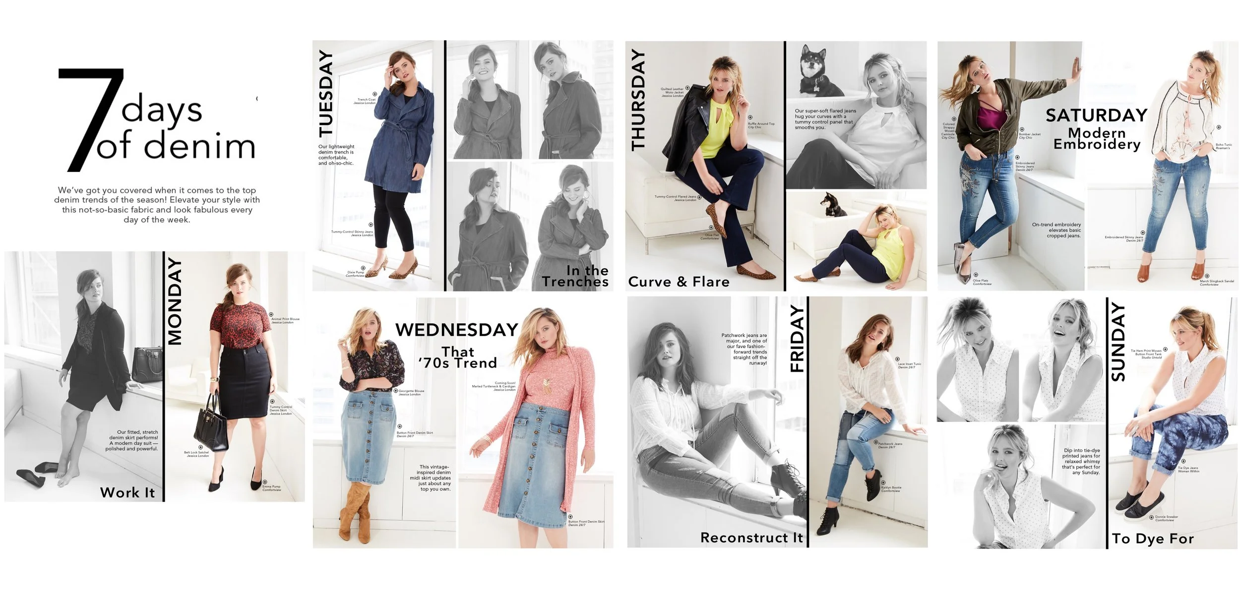 Integrated campaign concept extending across editorial layouts, digital content, and weekly storytelling.