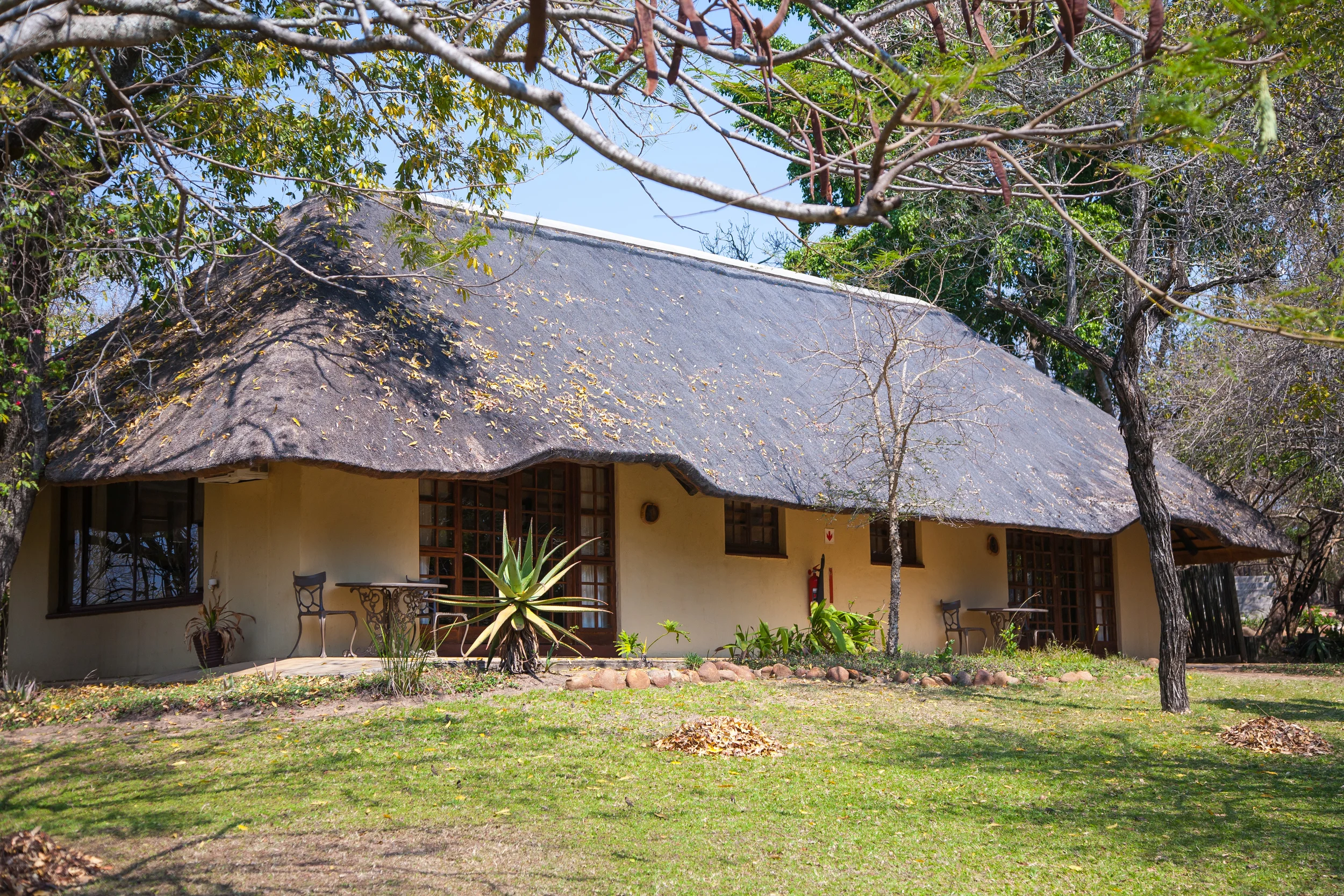 After the drive and breakfast we rest in our chalet in Inyati Game Reserve, within Sabi