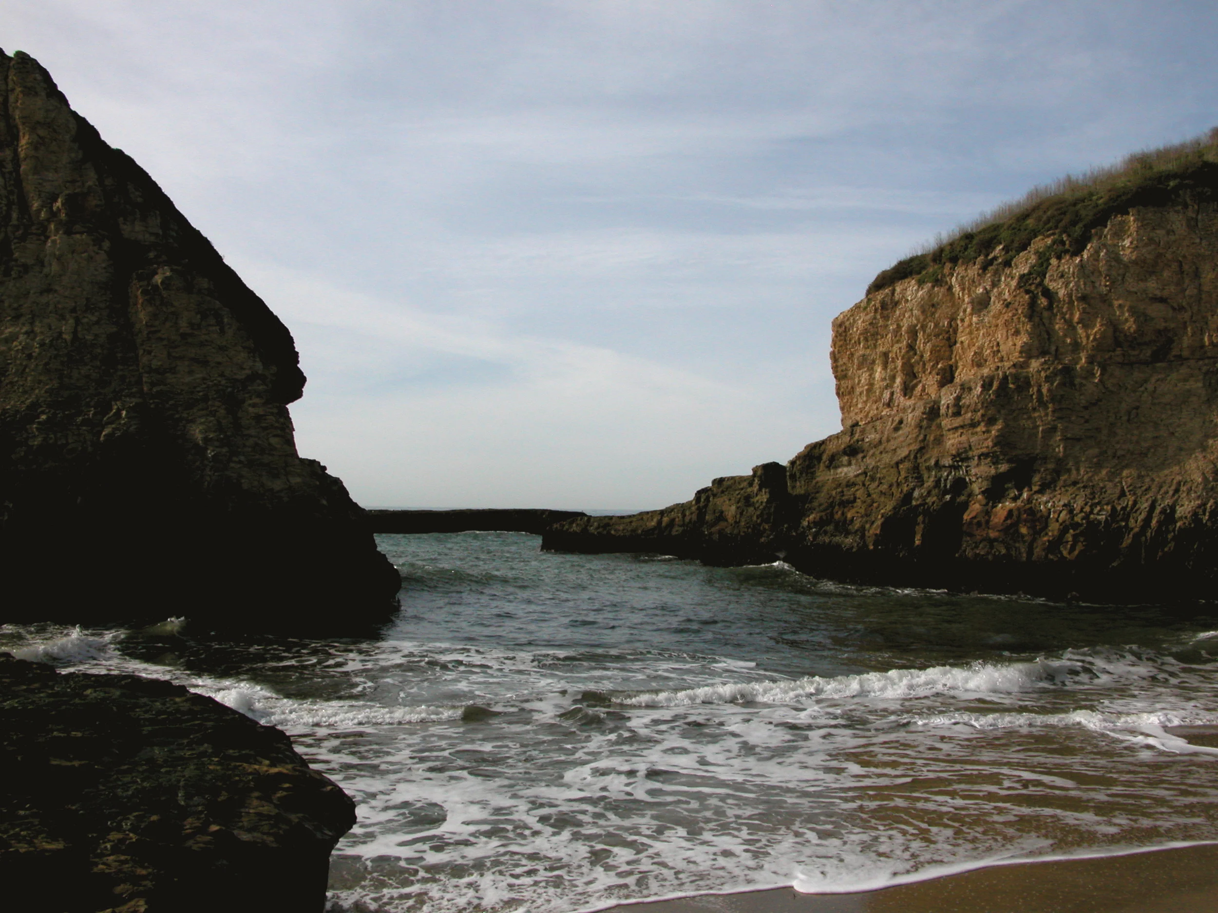  Beach on Highway 1 South of San Francisco 