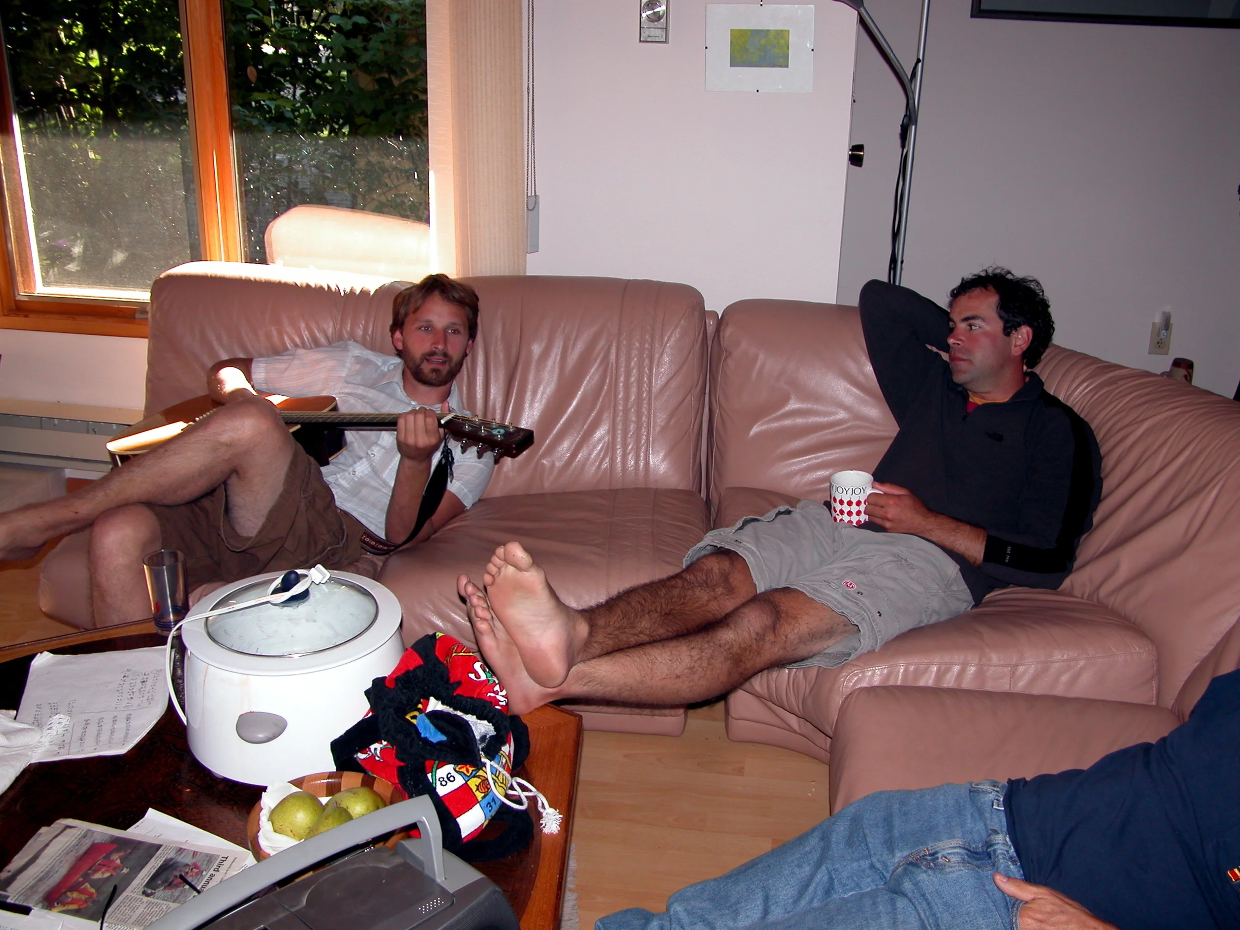  Ryan and Jim relaxing 