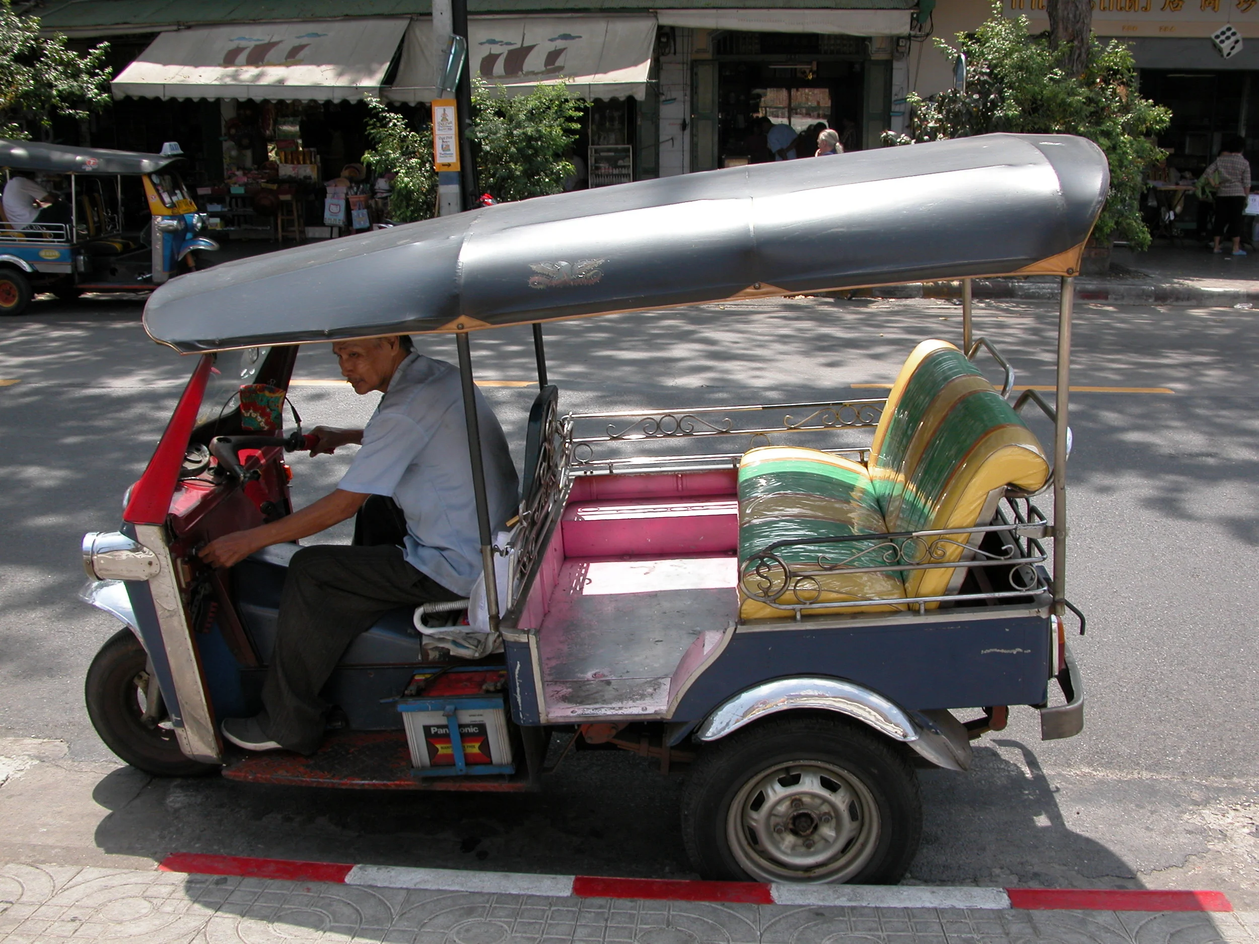  Tuk tuk, luckily we had a local guide, so we didn’t get cheated and it was a fun ride 