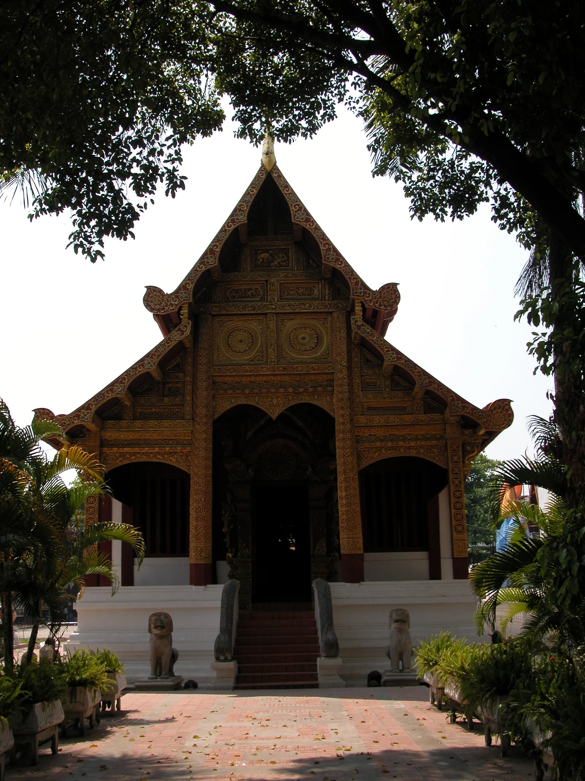  One of over 300 Wats (temples) in Chiang Mai 