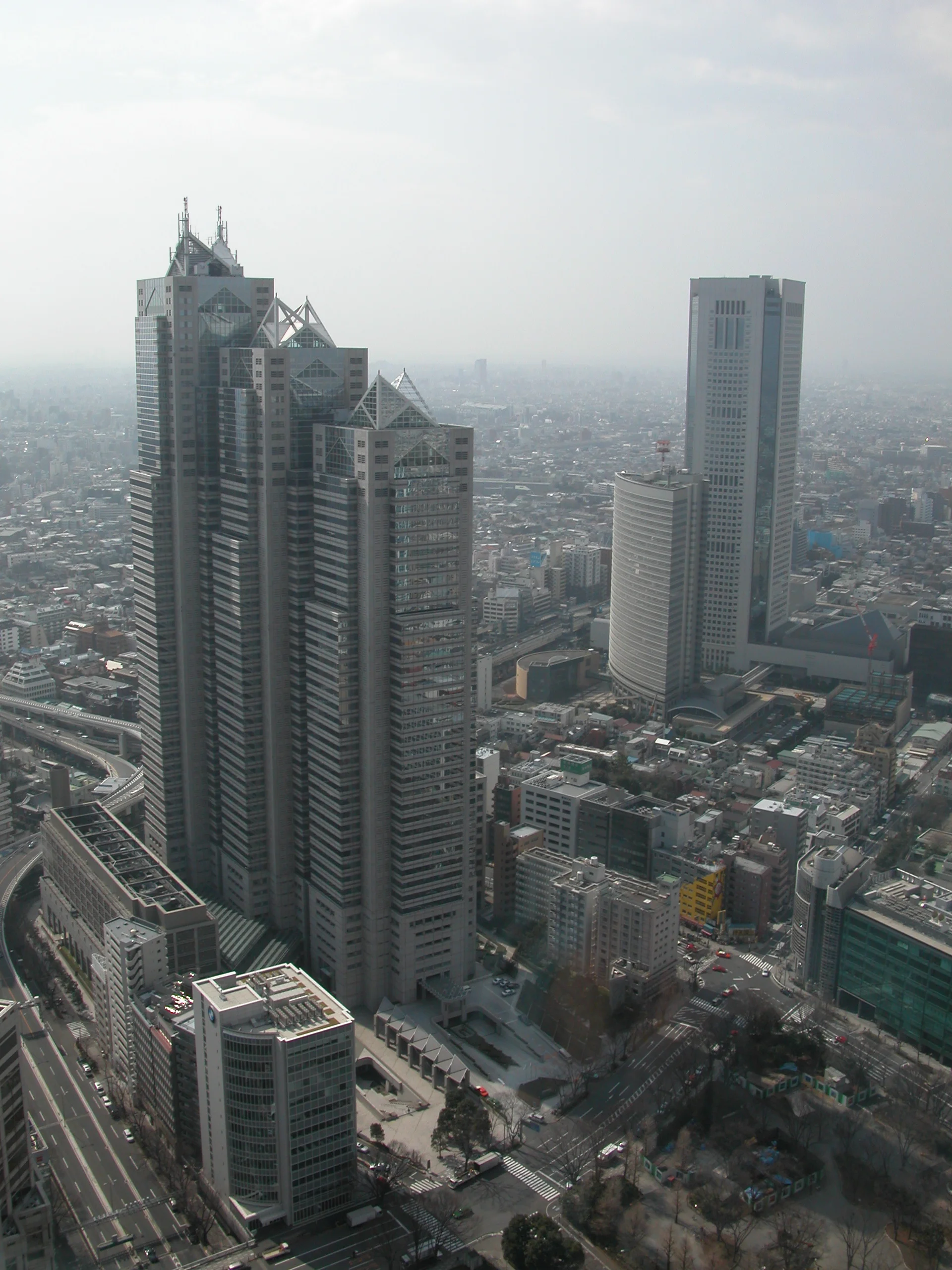  52nd floor view - Tokyo Metro Government Office 