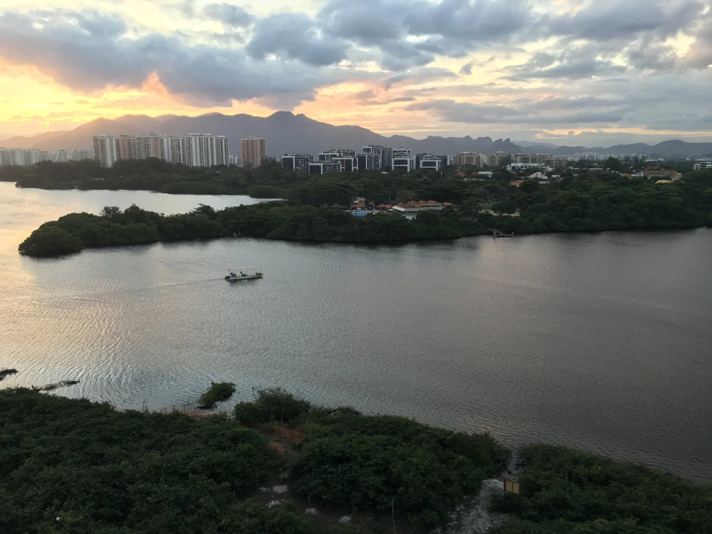  Sunrise over Marapendi Lagoon 
