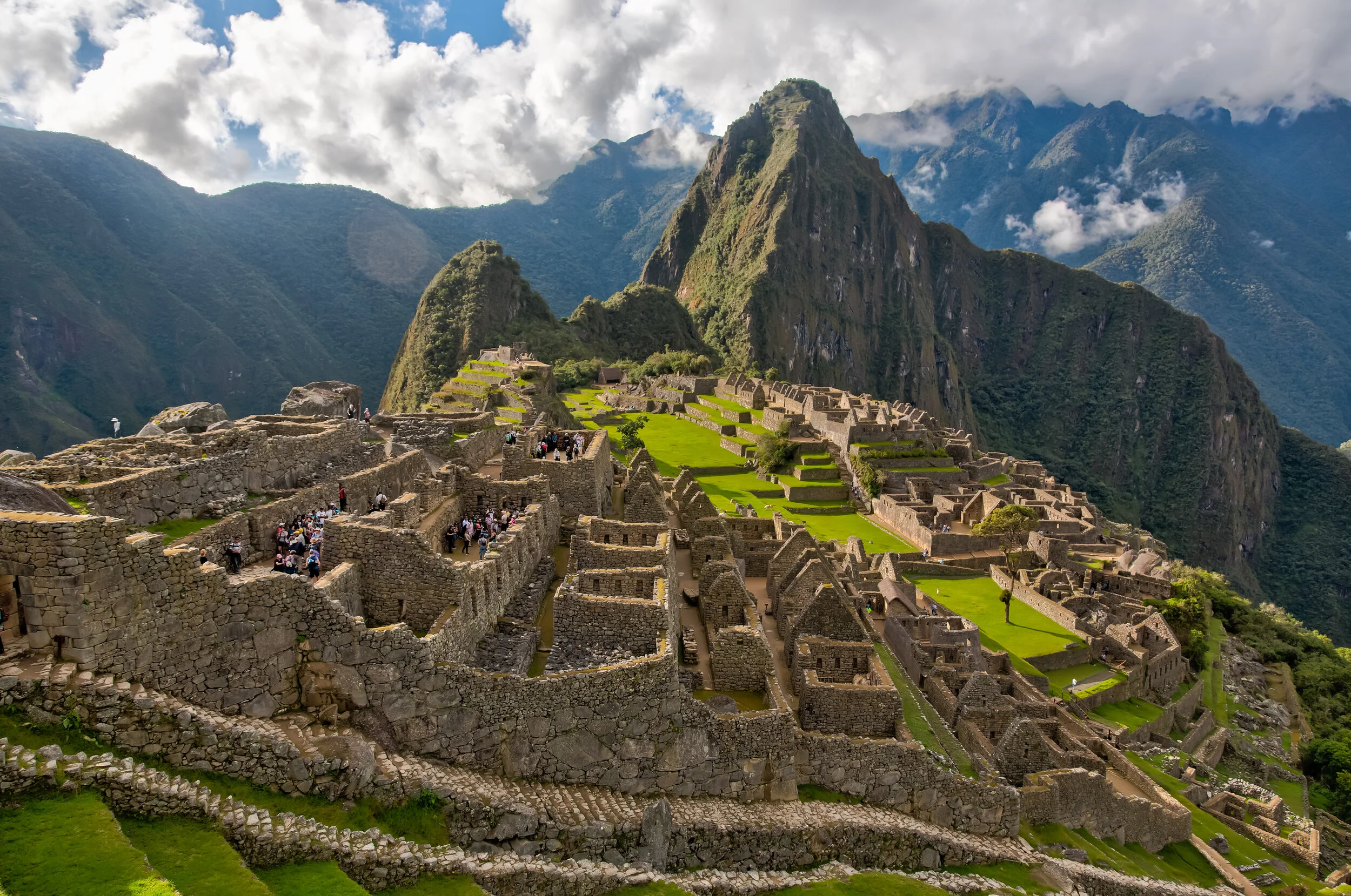  As we make our way into the ruins, we are greeted by more blue skies 