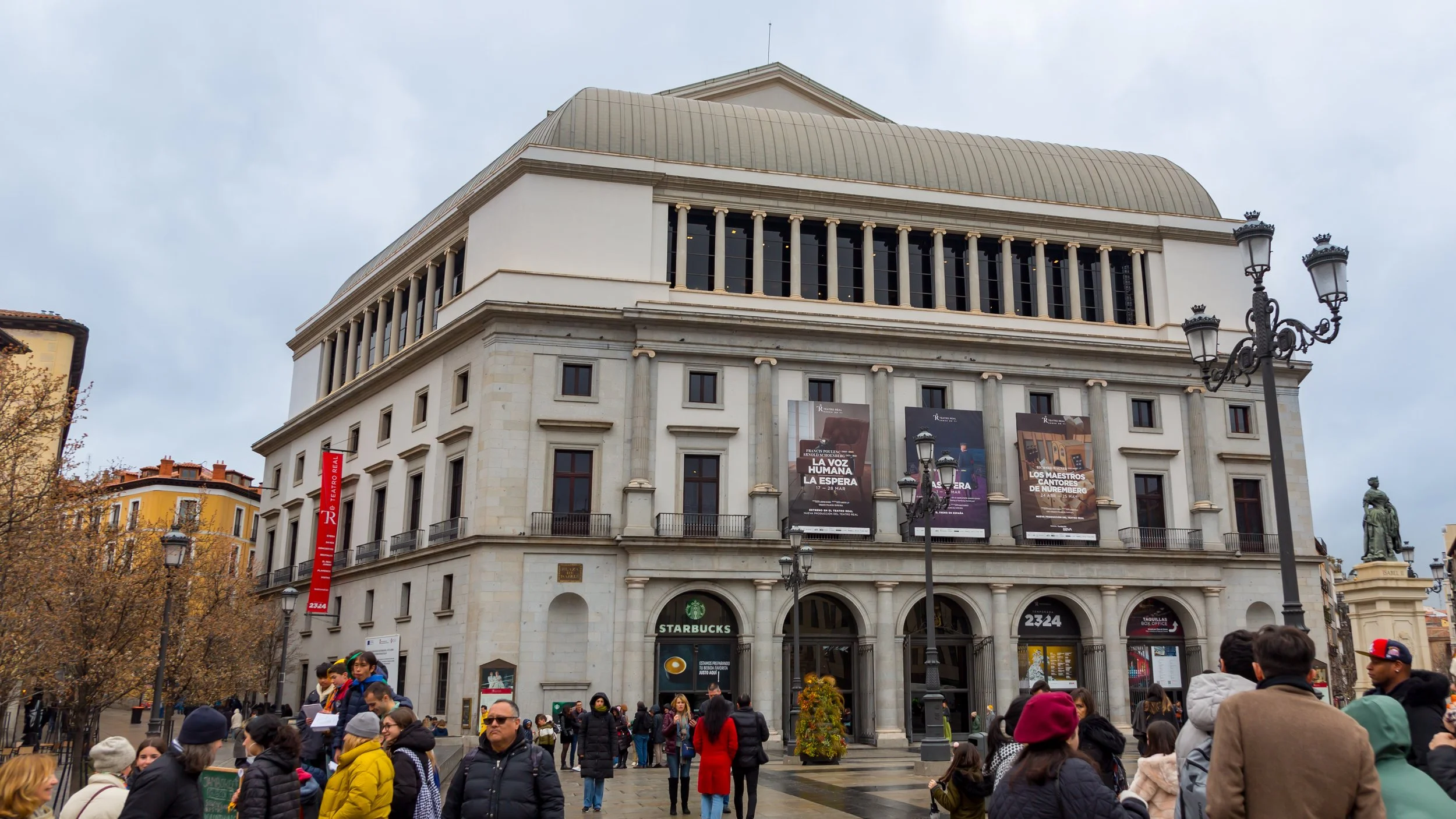 Teatro Real (Opera House) from Plaza de Isabel II