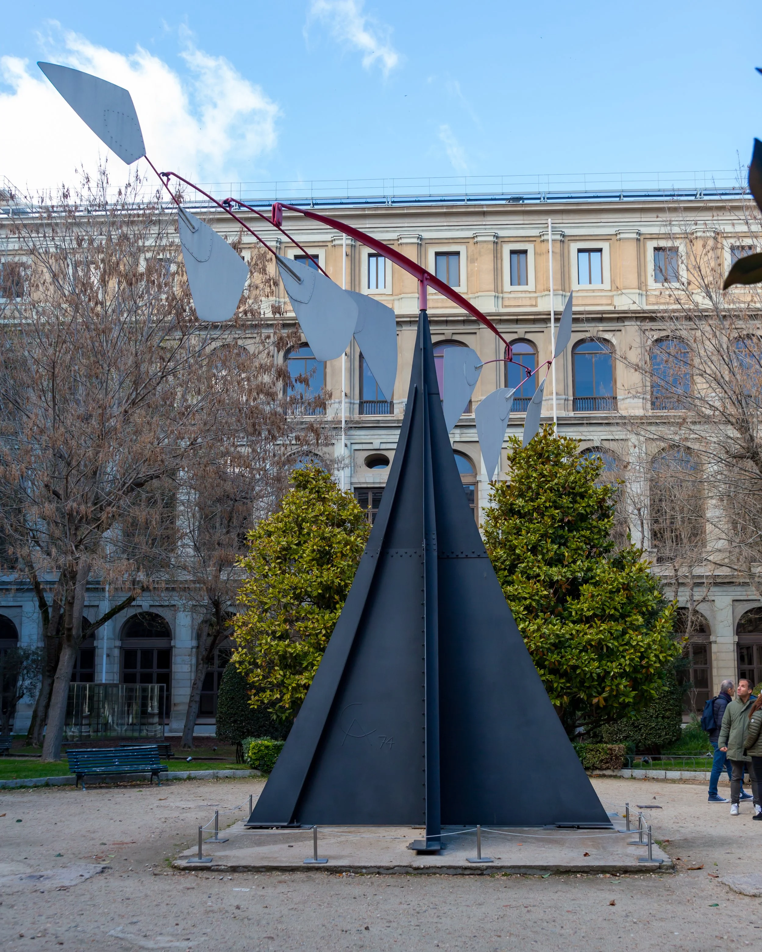 “Carmen” by Alexander Calder, also in the museum courtyard