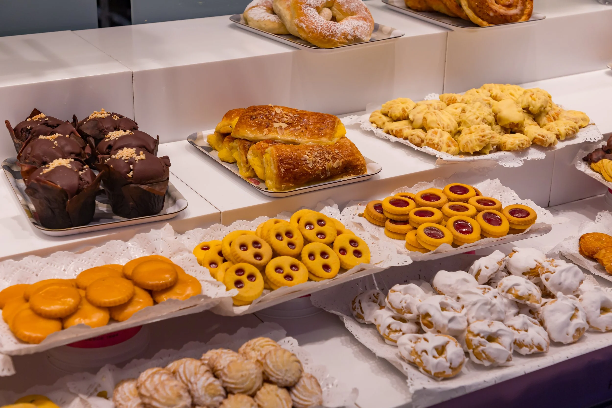 Last chance for pastries at my favourite bakery
