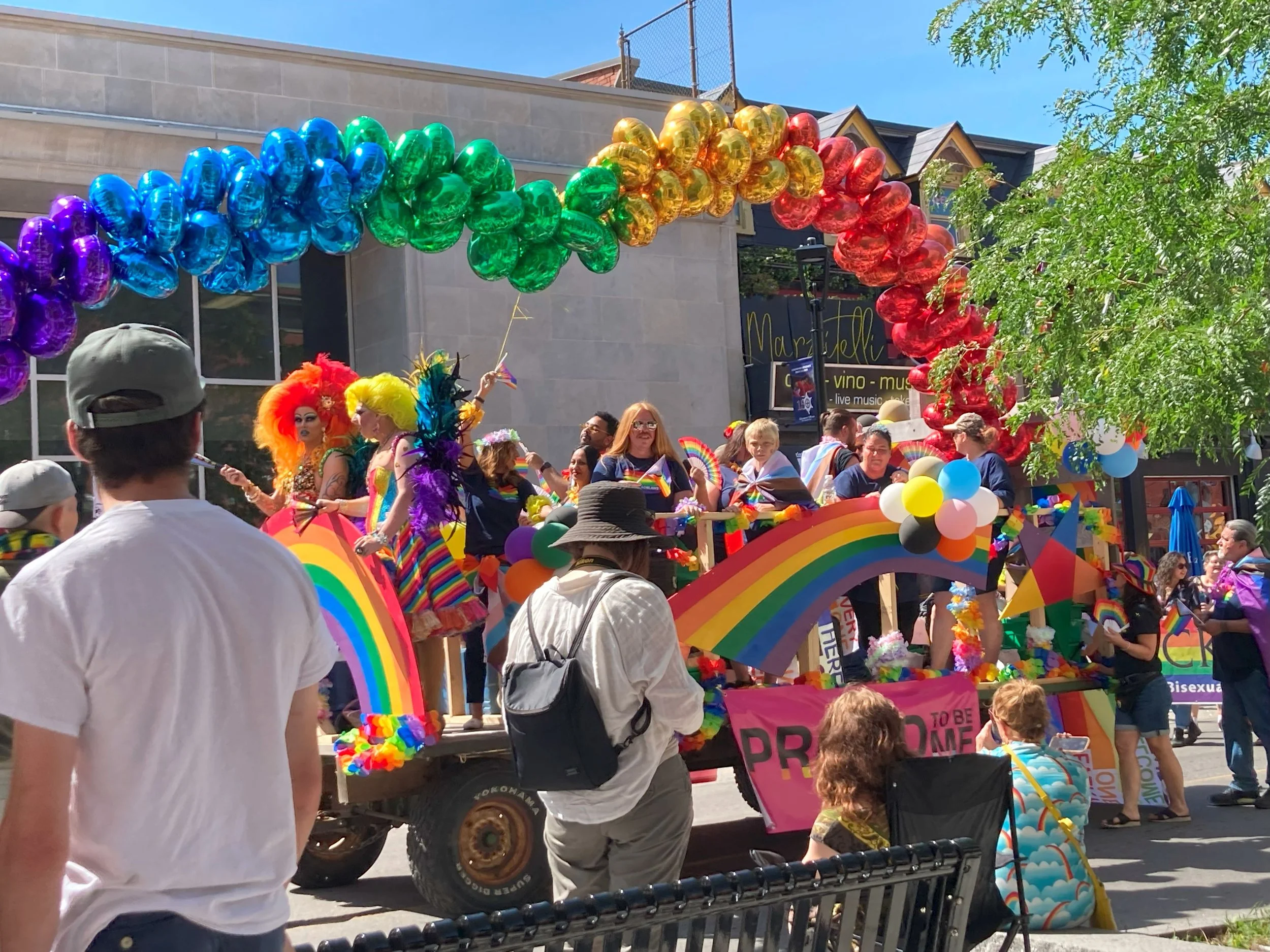  Pride Parade making its way down Elgin St. 