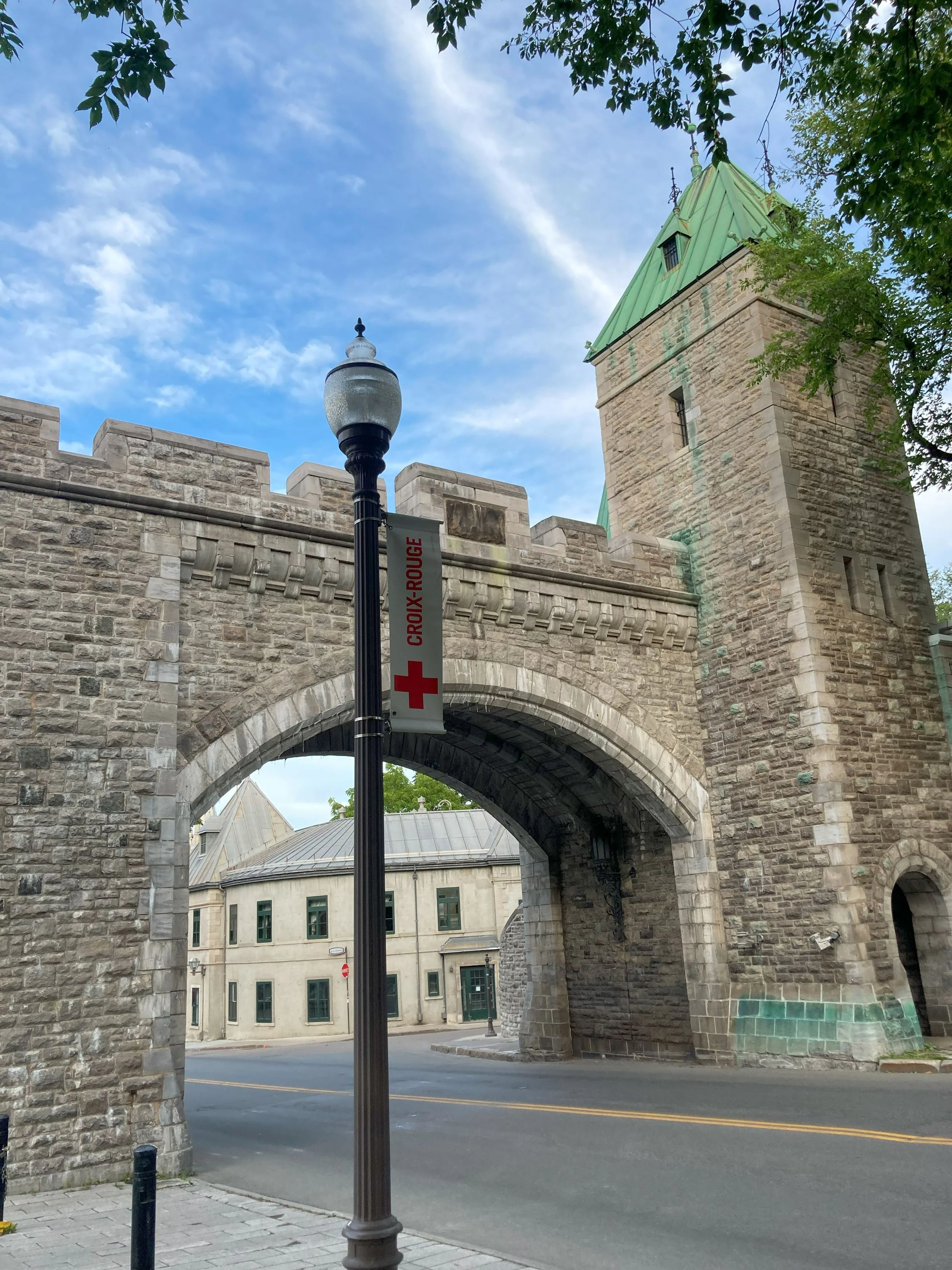  Porte St. Louis into the old fortified city 