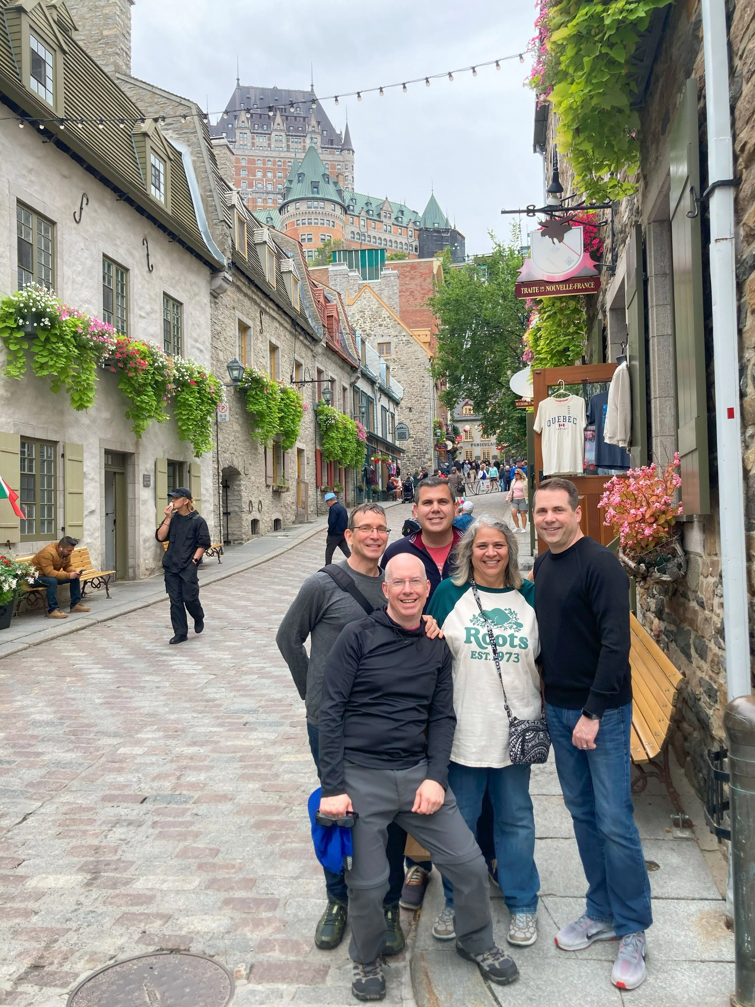  Another photo op with the Chateau 
