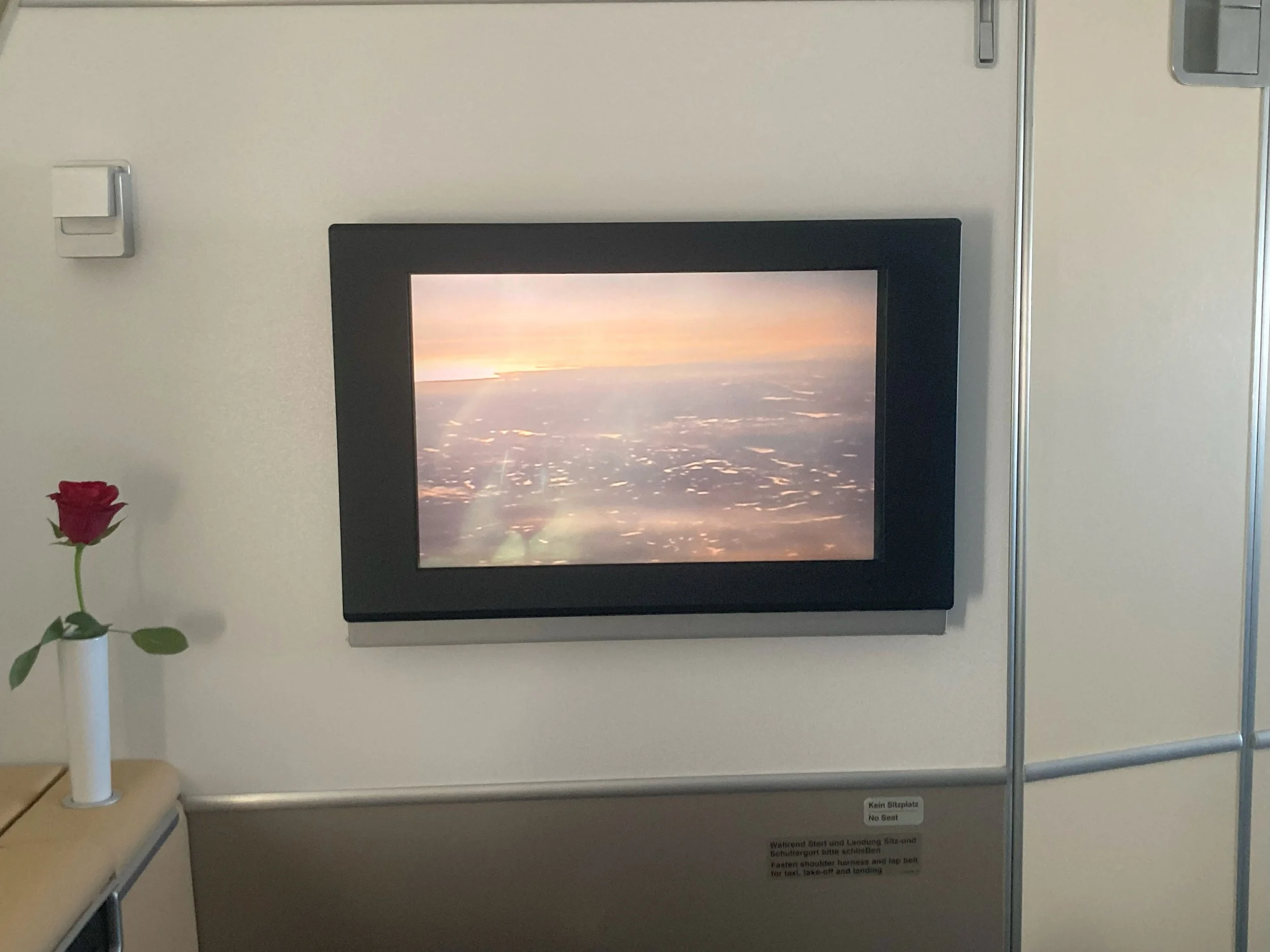  The outside camera was one of the highlights on the entertainment system 