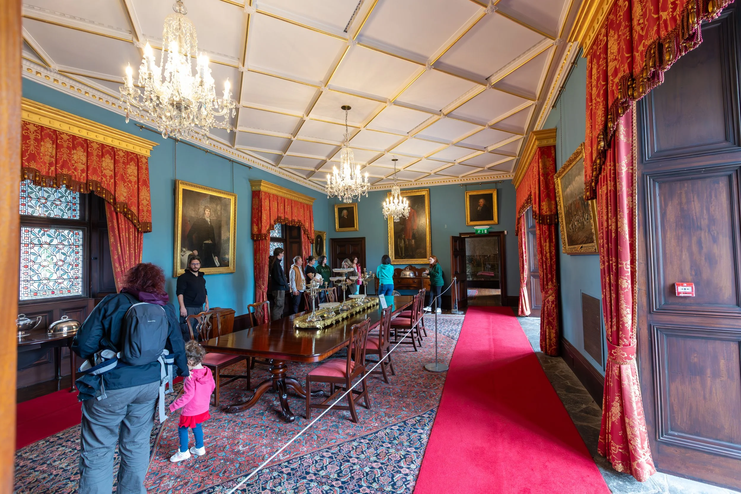 Castle State Dining Room was formal dining room in the 1860's