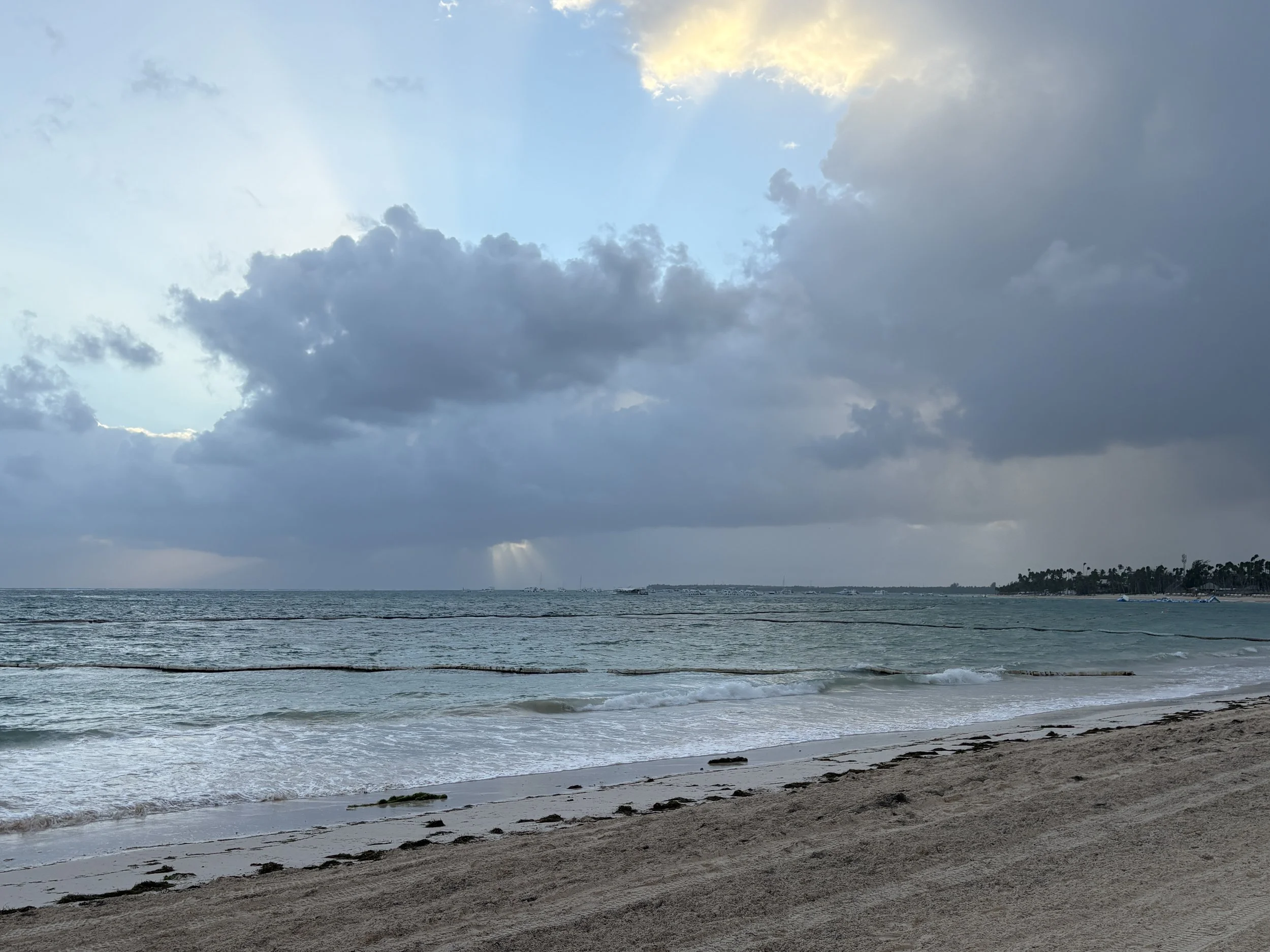  I had the beach mostly to myself for my early morning walk 