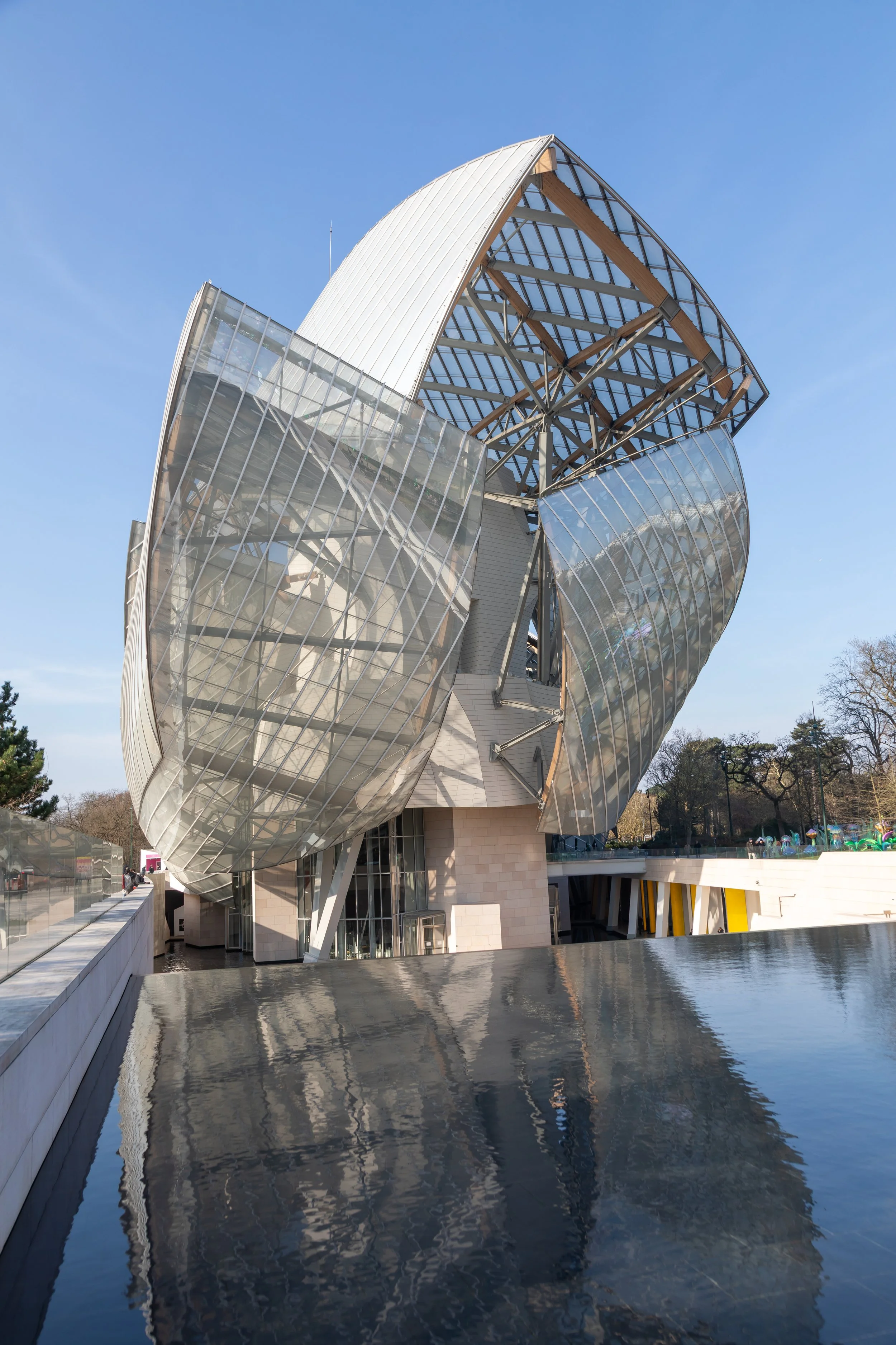  Opened in 2014, it is unmistakably a Frank Gehry creation 