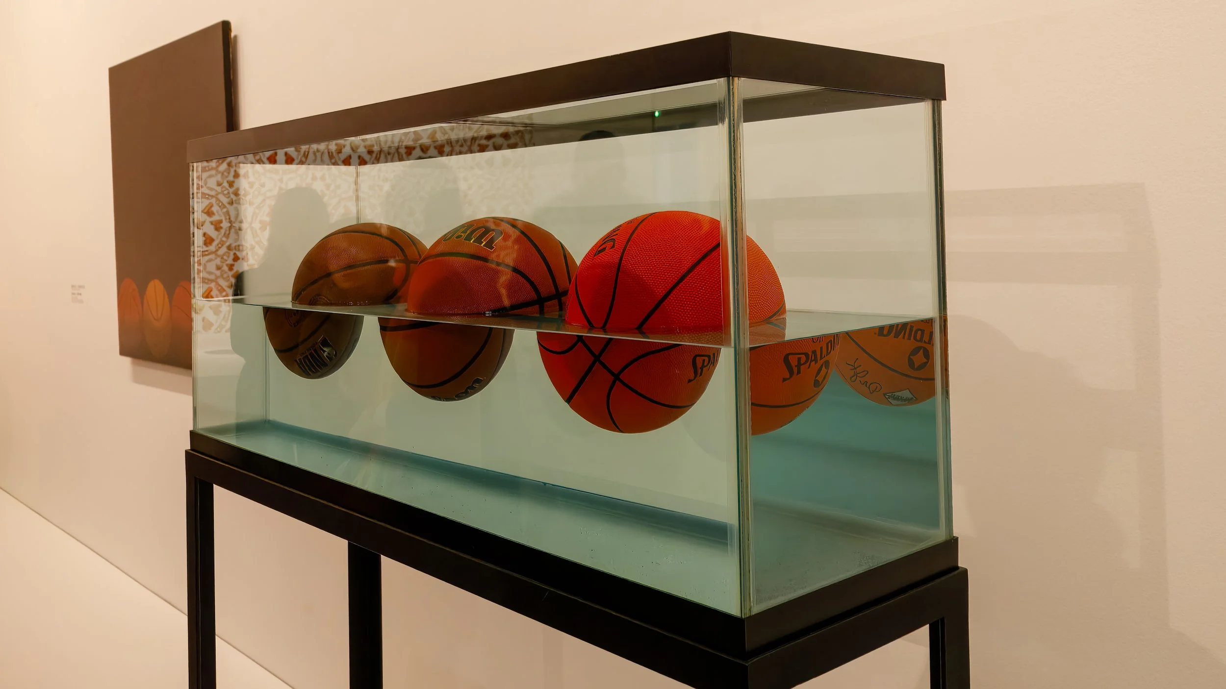  Moving away from Wesselmann this is Three Ball 50/50 Tank - Jeff Koons part of (1985) Equilibrium series 