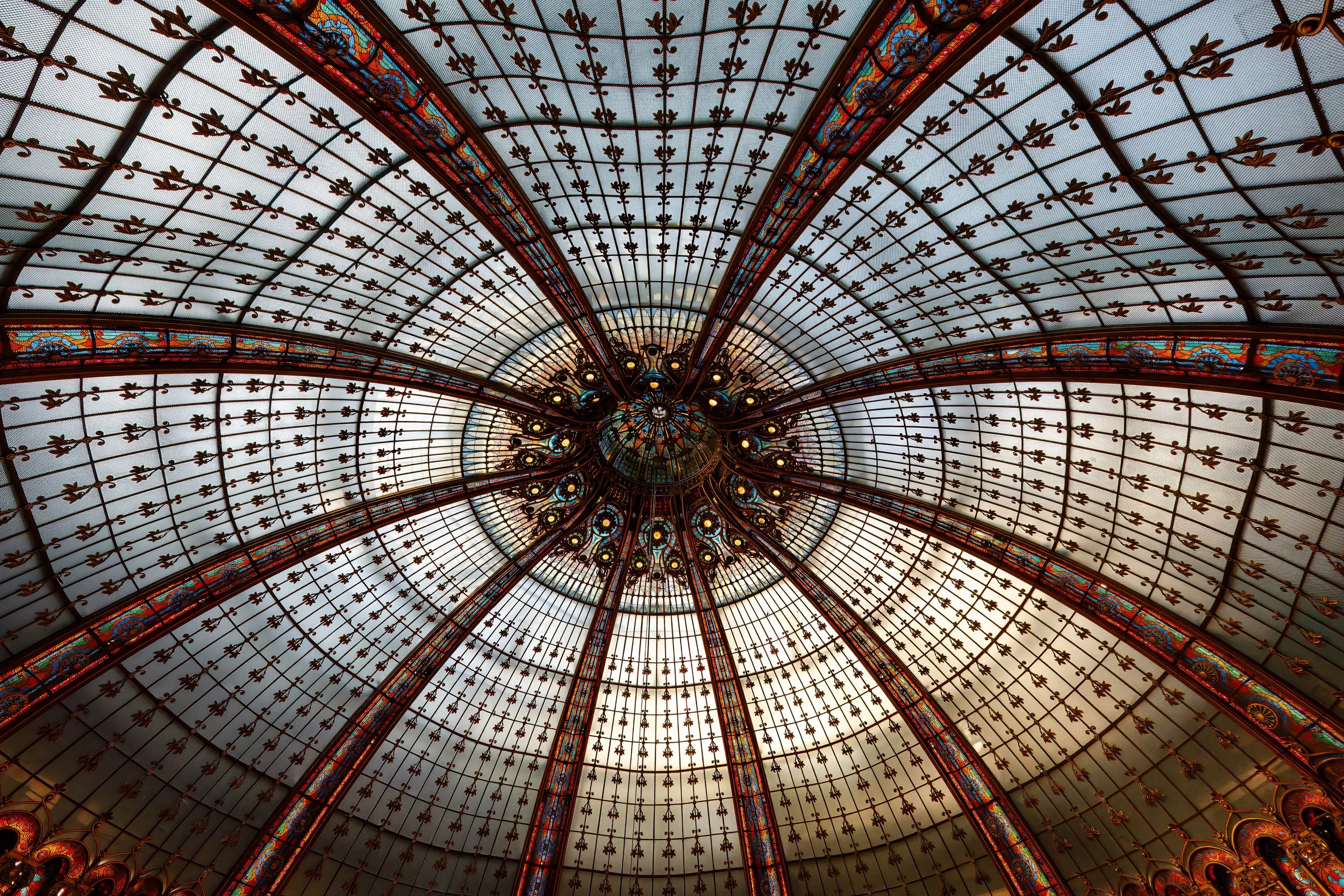  Challenging to capture the beauty and scope of the roof. From the inside it’s not obvious that this is a drop ceiling with a flat roof above 