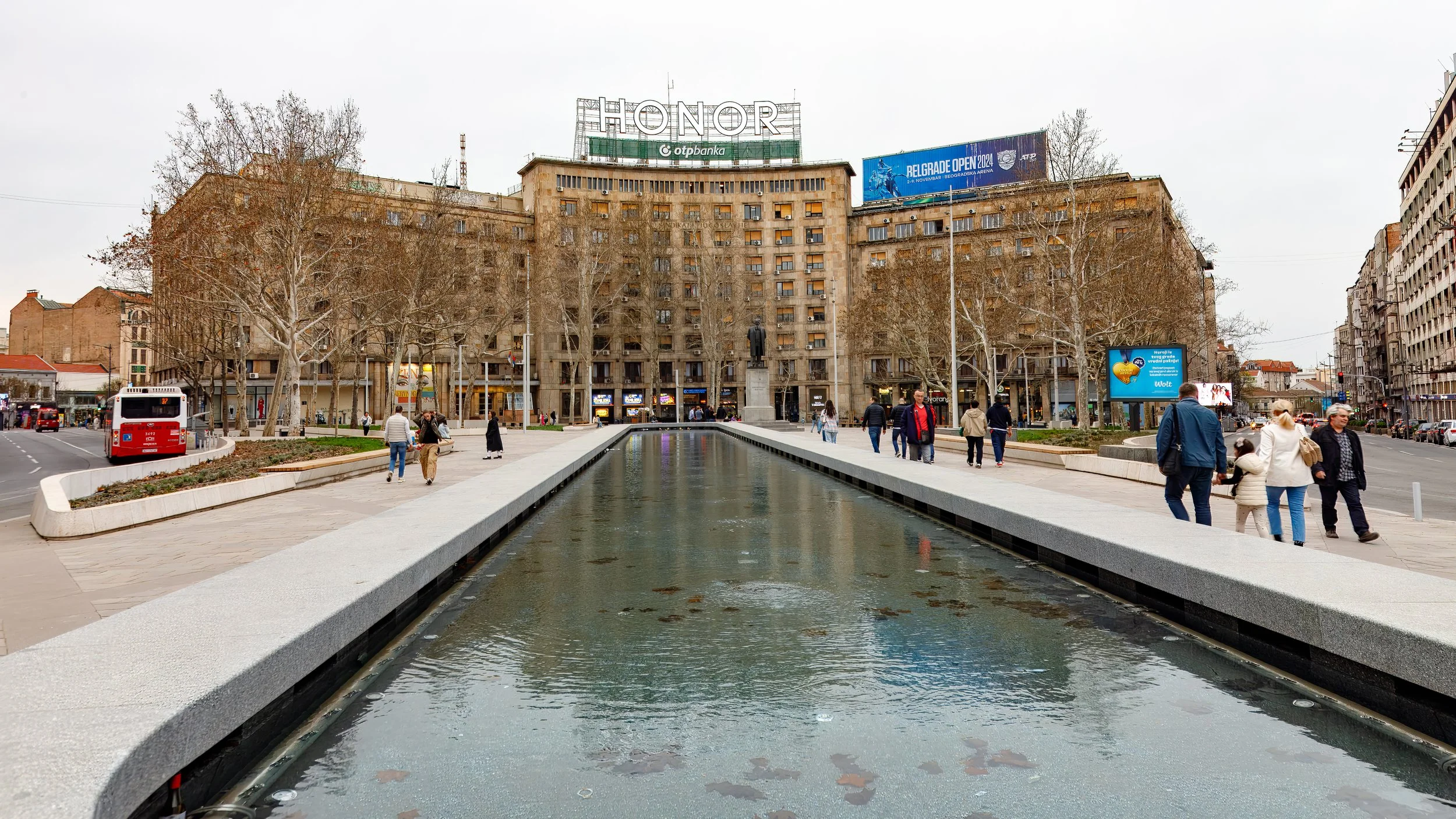  Nikola Pasic Fountain, in addition to the statue is a key element of the square also named for him 