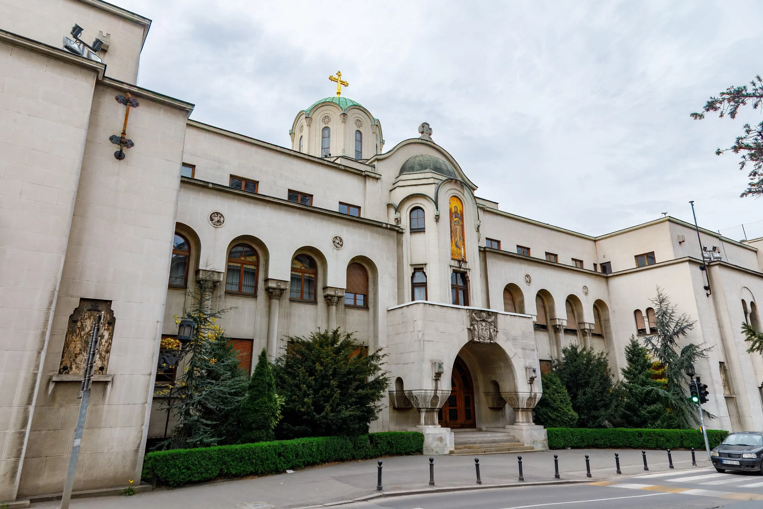  Palace of the Patriarchate - the administrative seat of the Serbian Orthodox Church 
