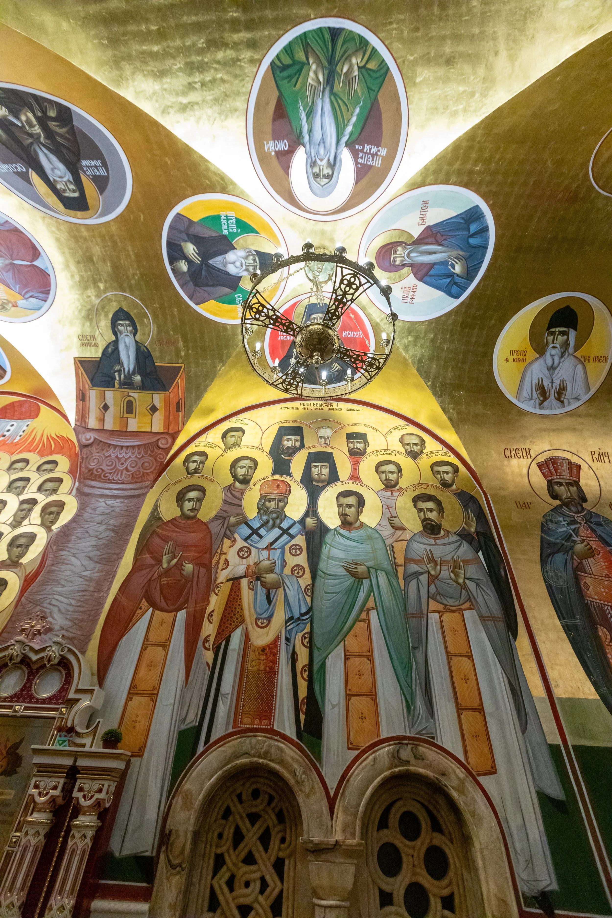  Impressive interior of the church completed and consecrated in 2013, after 20 years of construction  
