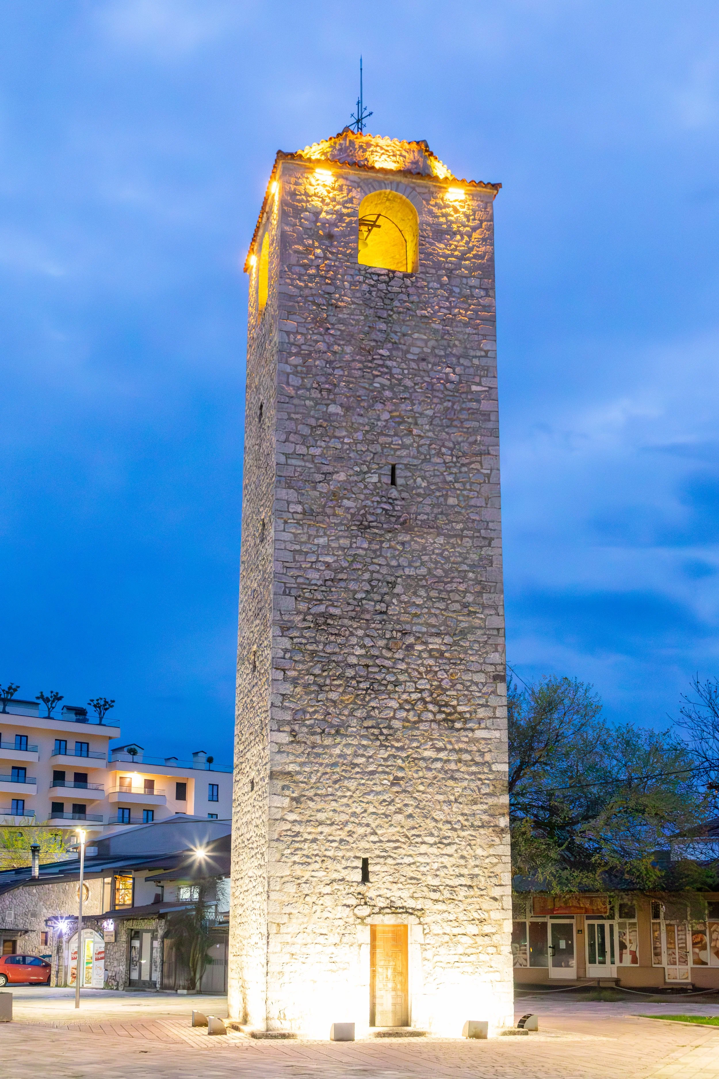 Clock Tower (Sahat Kula) at Bećir Beg Osmanagić square 