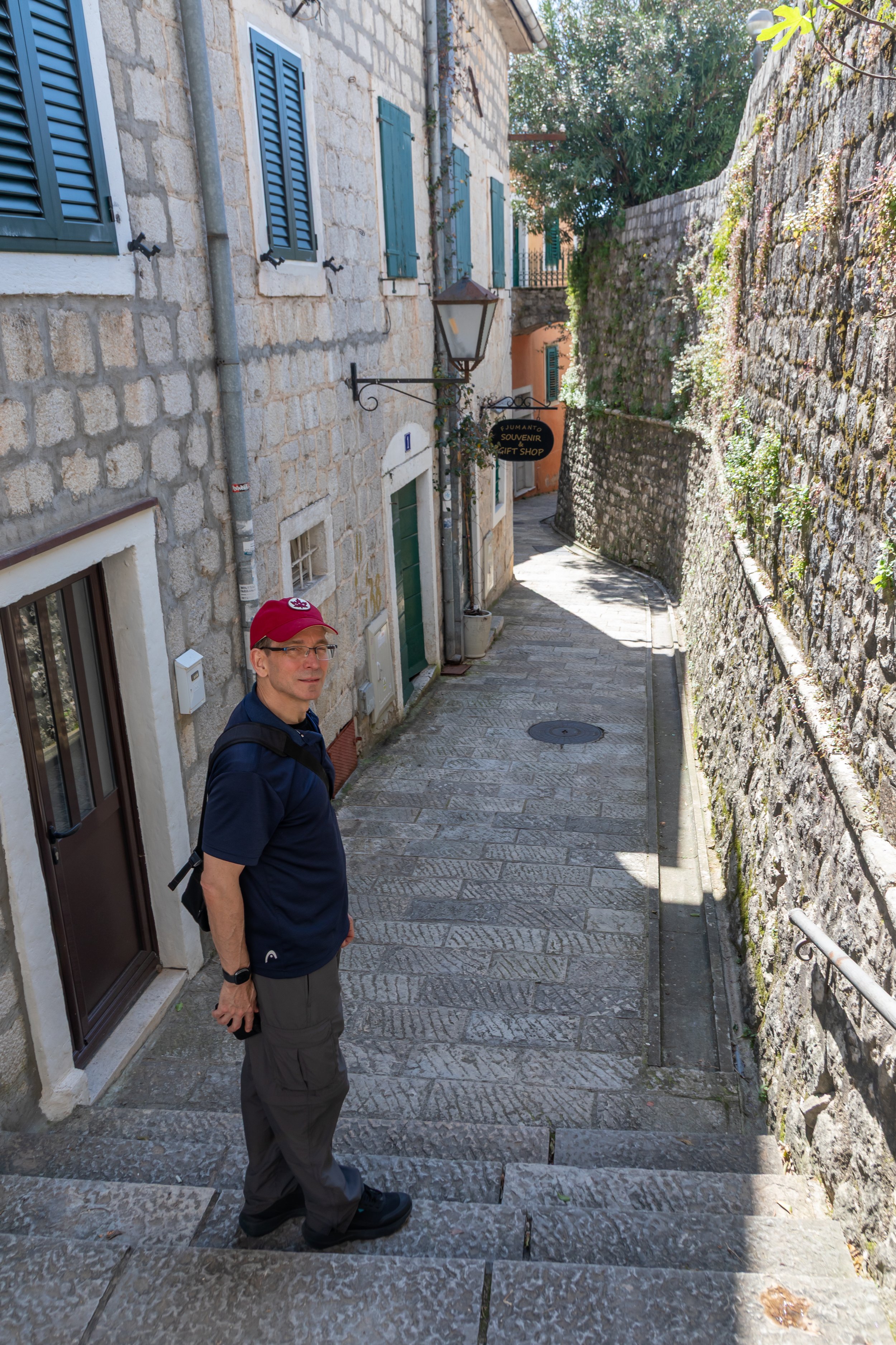  Making our way through the winding streets 