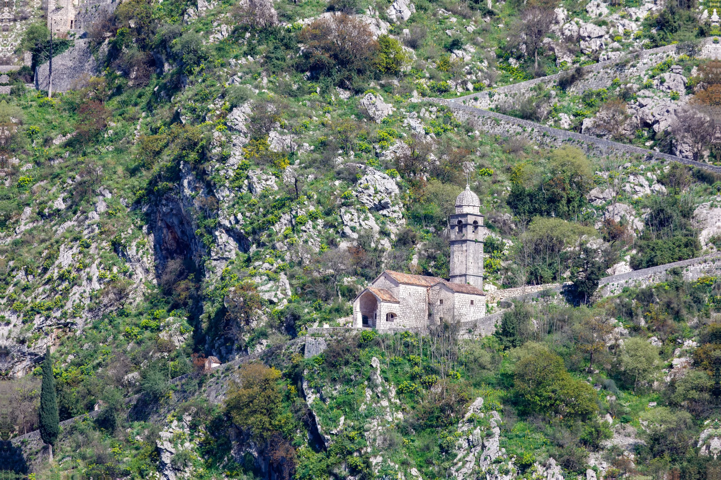  We didn’t climb up to Church of Our Lady of Remedy on the slope of St. John Mountain 