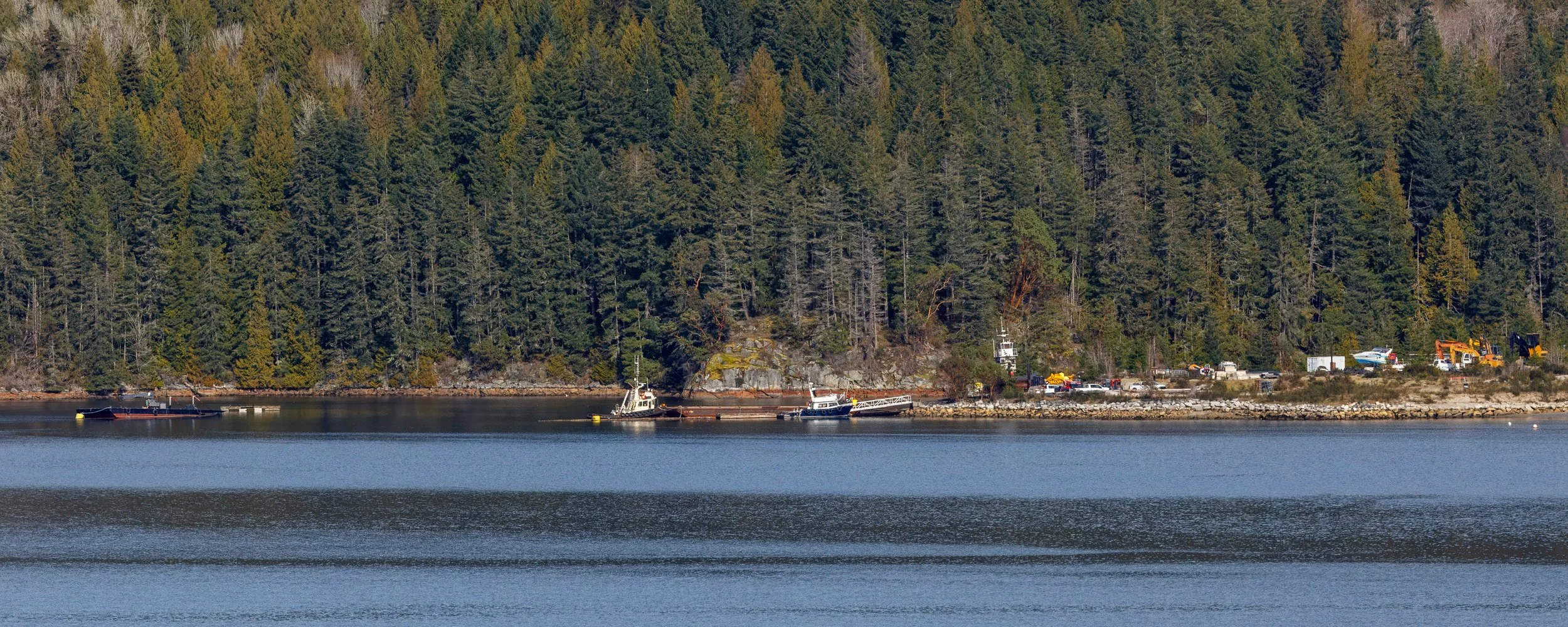  Boats heading back into harbour 