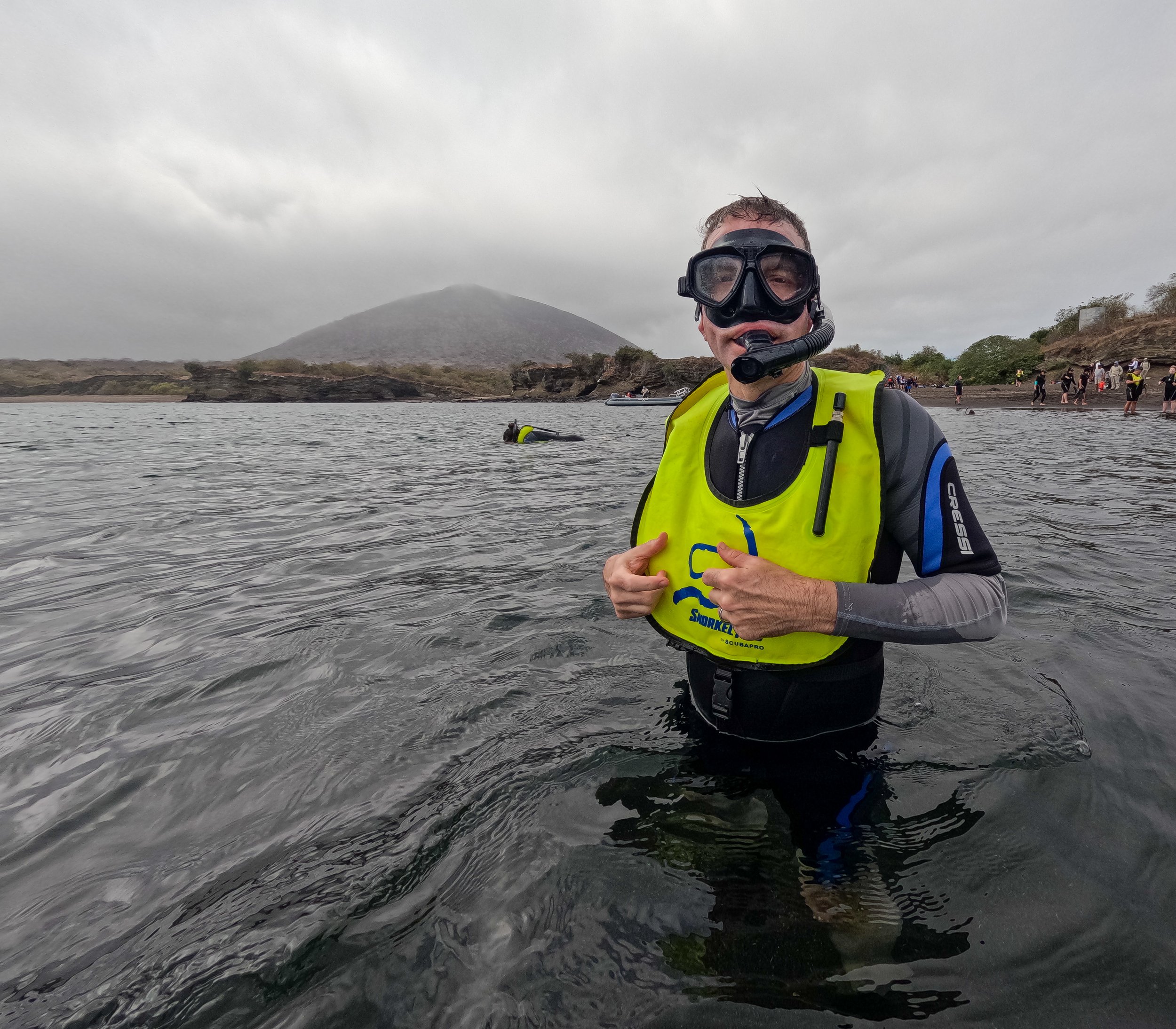  Not a confident swimmer or snorkeler, this was my first and only attempt at it for the trip  