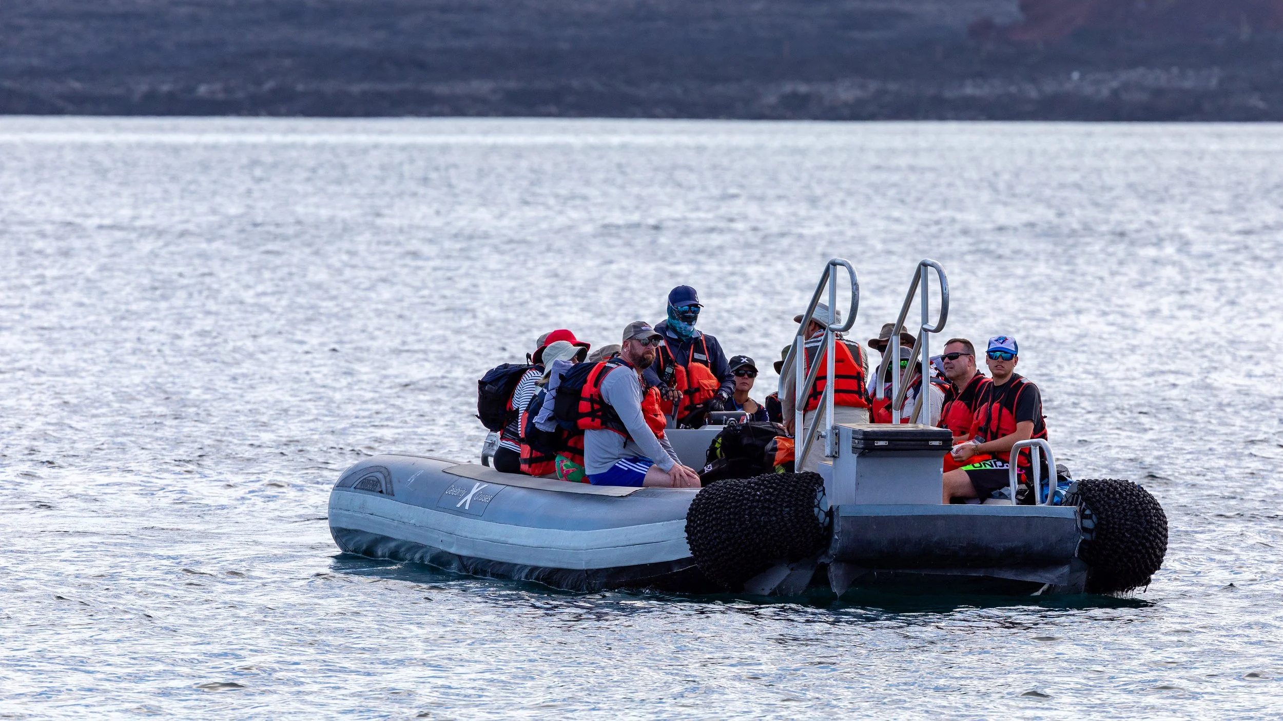  The next tender ready to drop off the next batch of hikers 