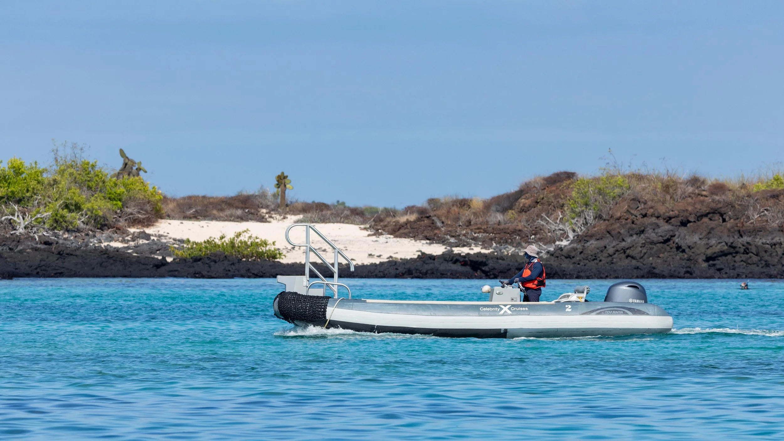  Another tender ready to take guests back to the ship 