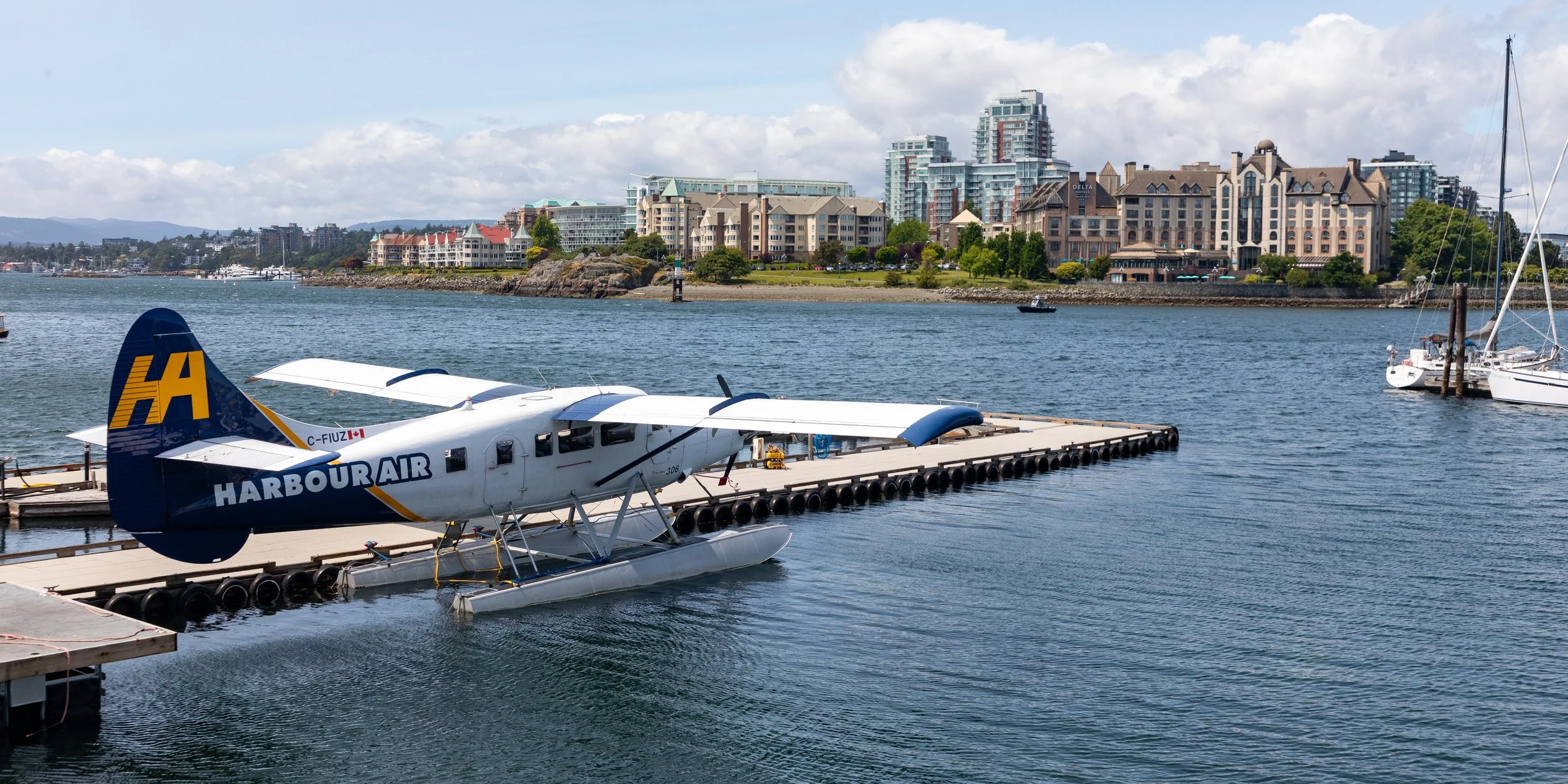  Catching the sea planes connecting Victoria to Vancouver 