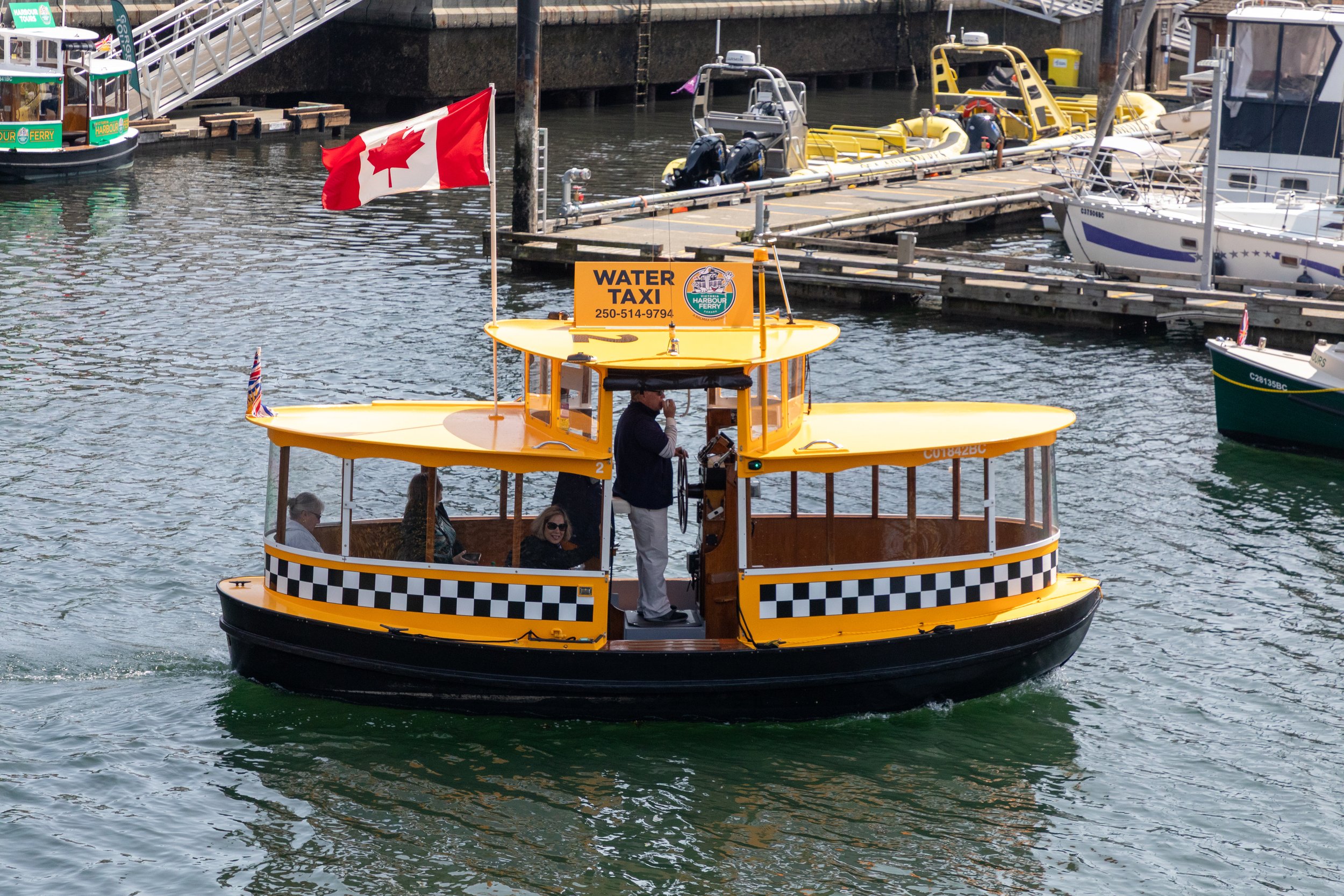  Water Taxi moving tourists around the harbour 