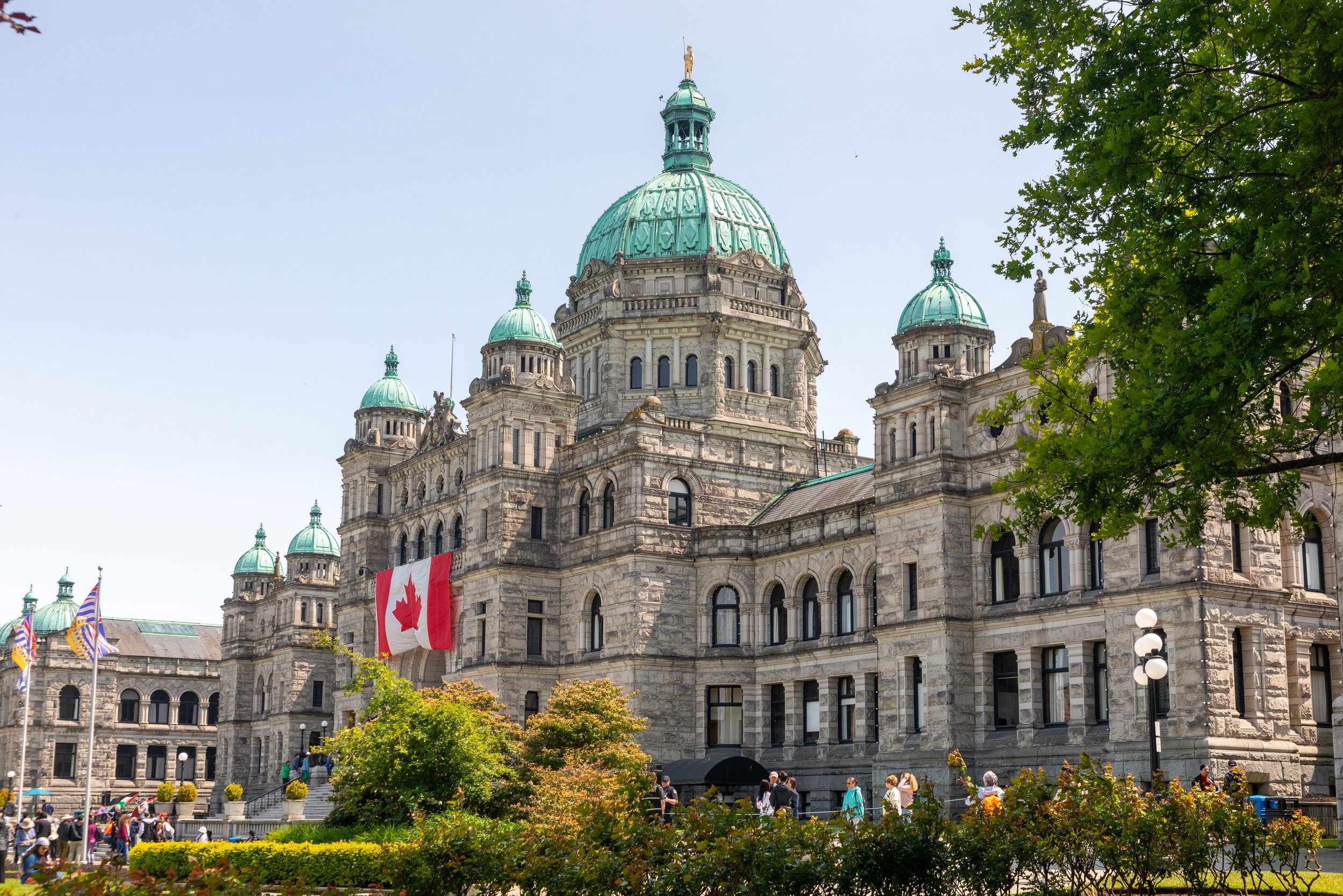  Side profile of the Parliament 