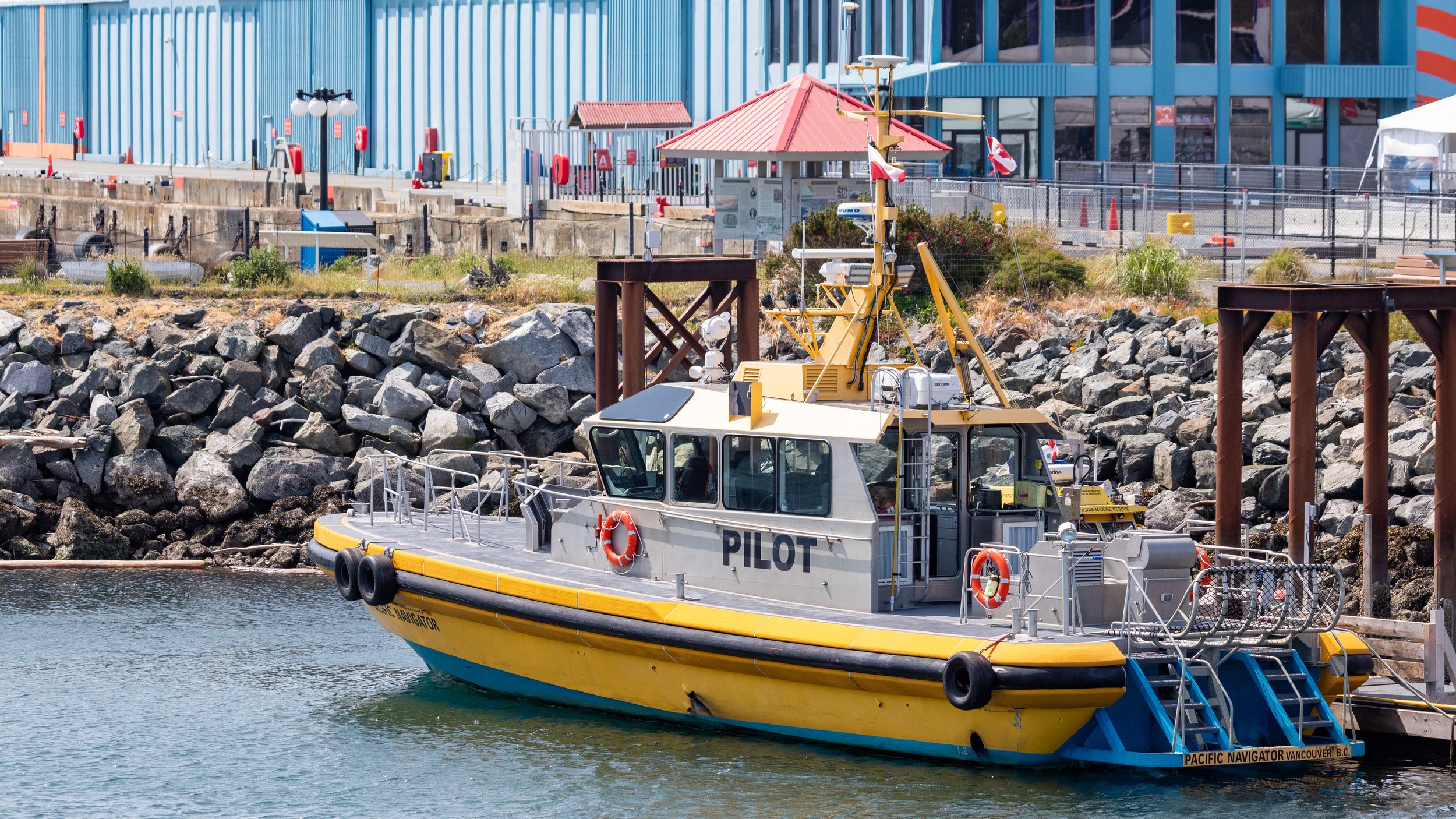  Pilot boat, ready to guide in one of the many Alaska cruise ships 