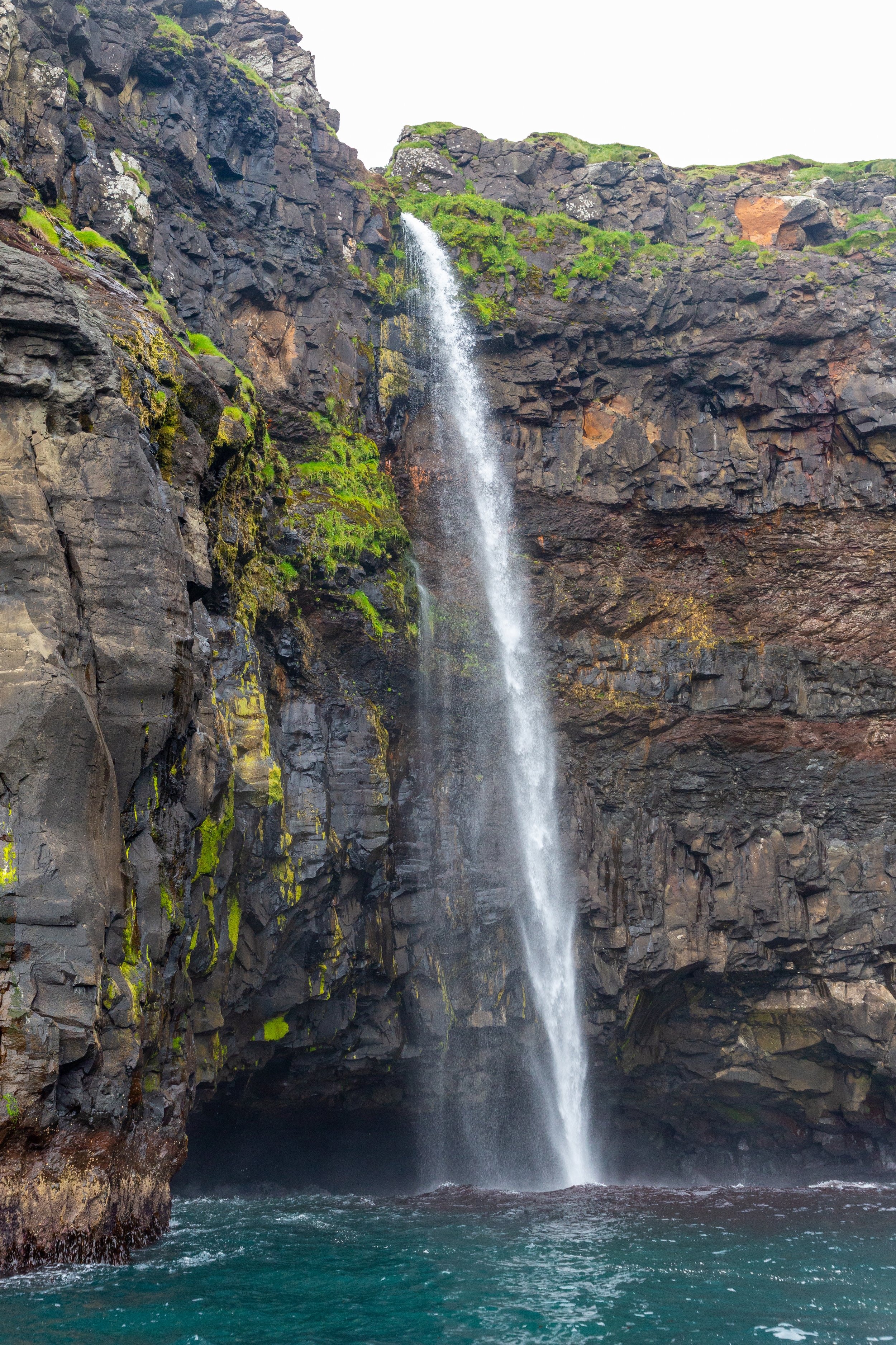  Another view of Múlafossur waterfall, this time from below 