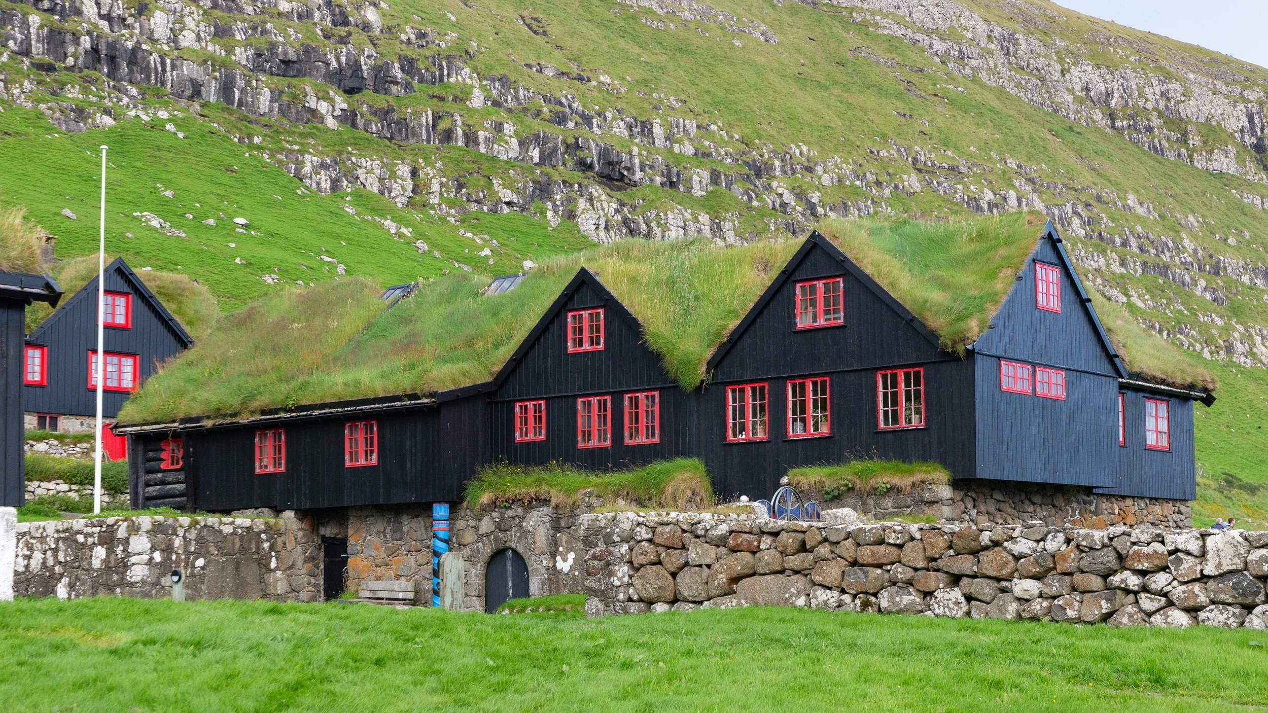  Kirkjubøur, the southernmost village on Streymoy 