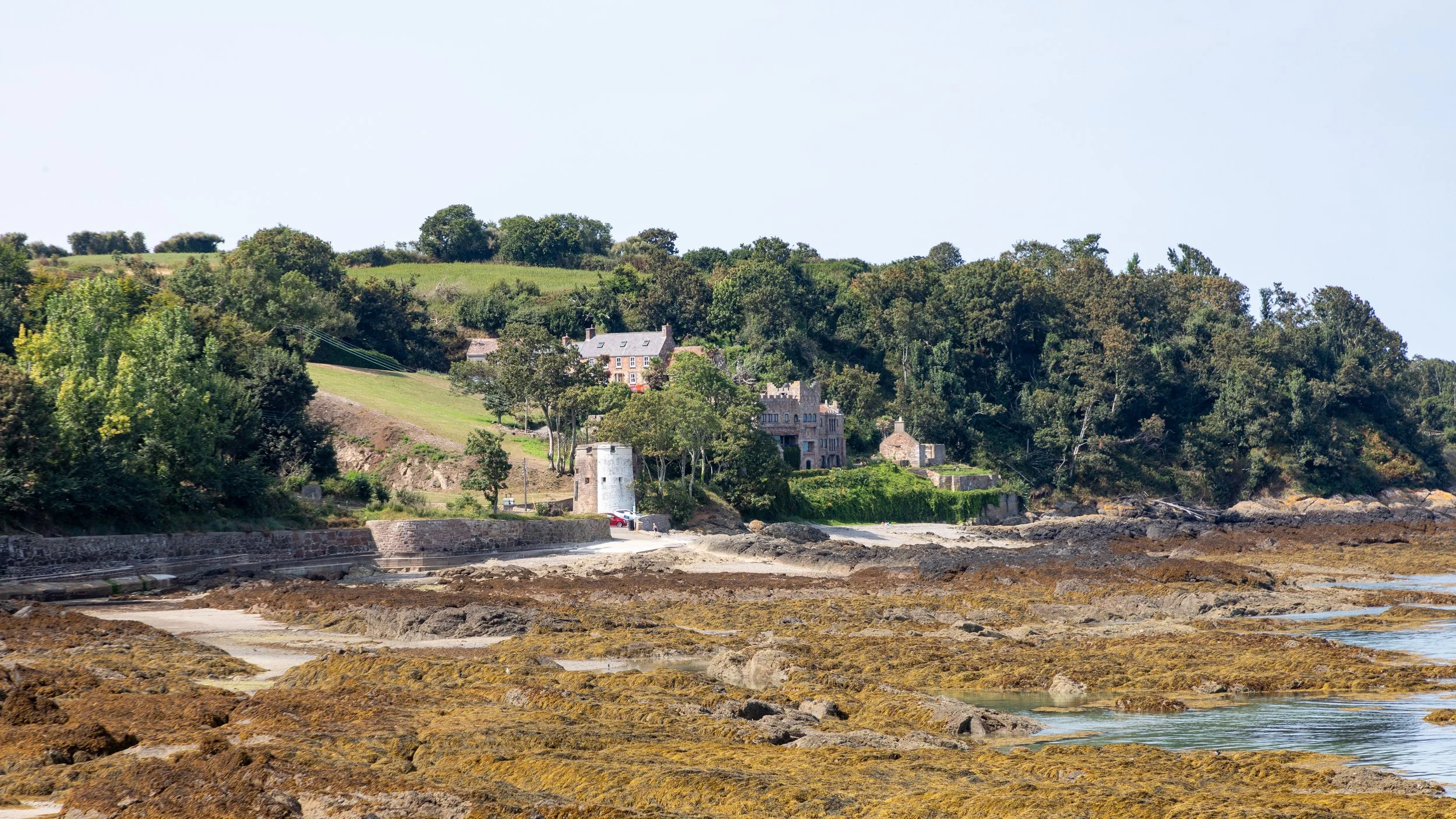  Looking north up the east coast next to Fliquet Bay 