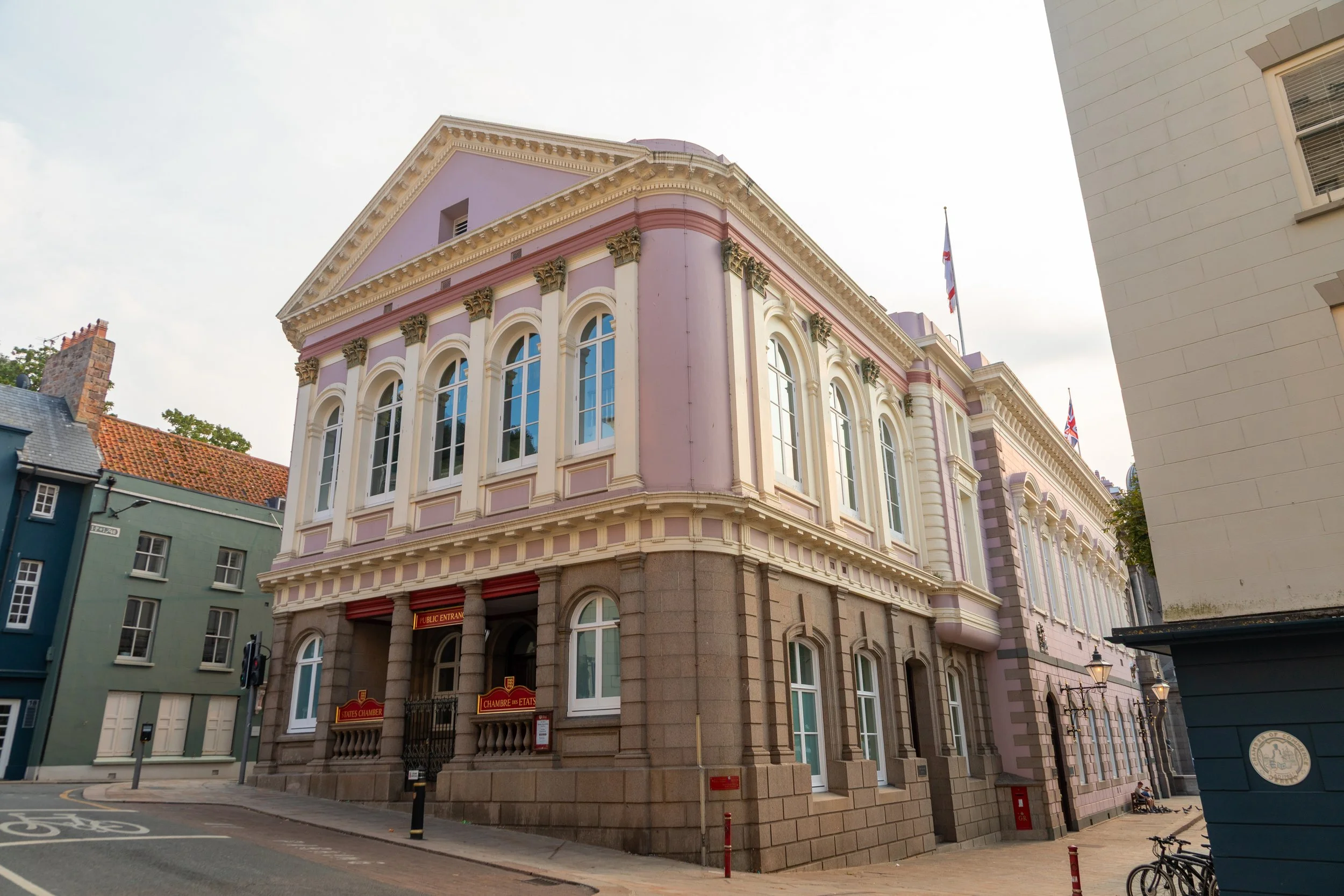  States Building, which houses Jersey's legislative assembly 