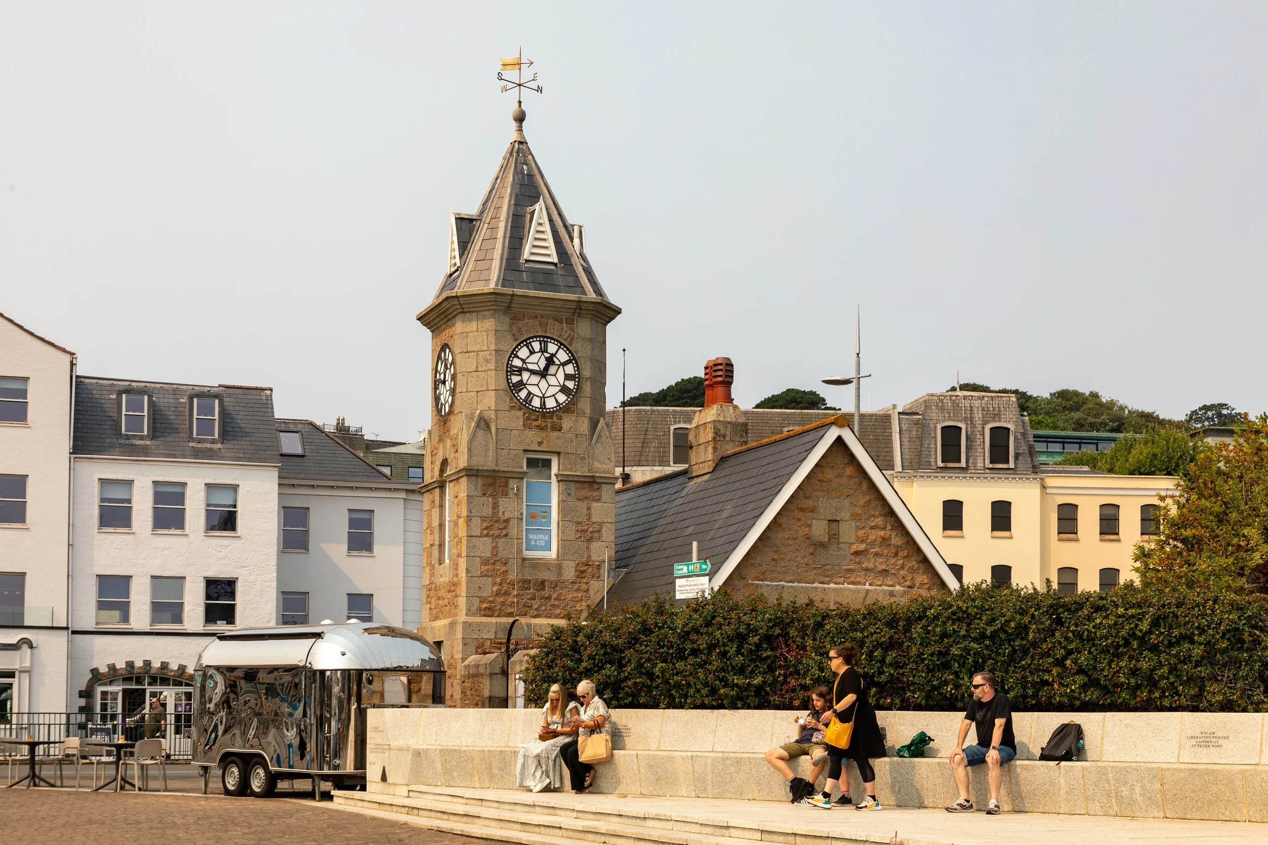  Weighbridge Clock Tower, erected in 1846 to commemorate the inaugural visit of Queen Victoria to the island 