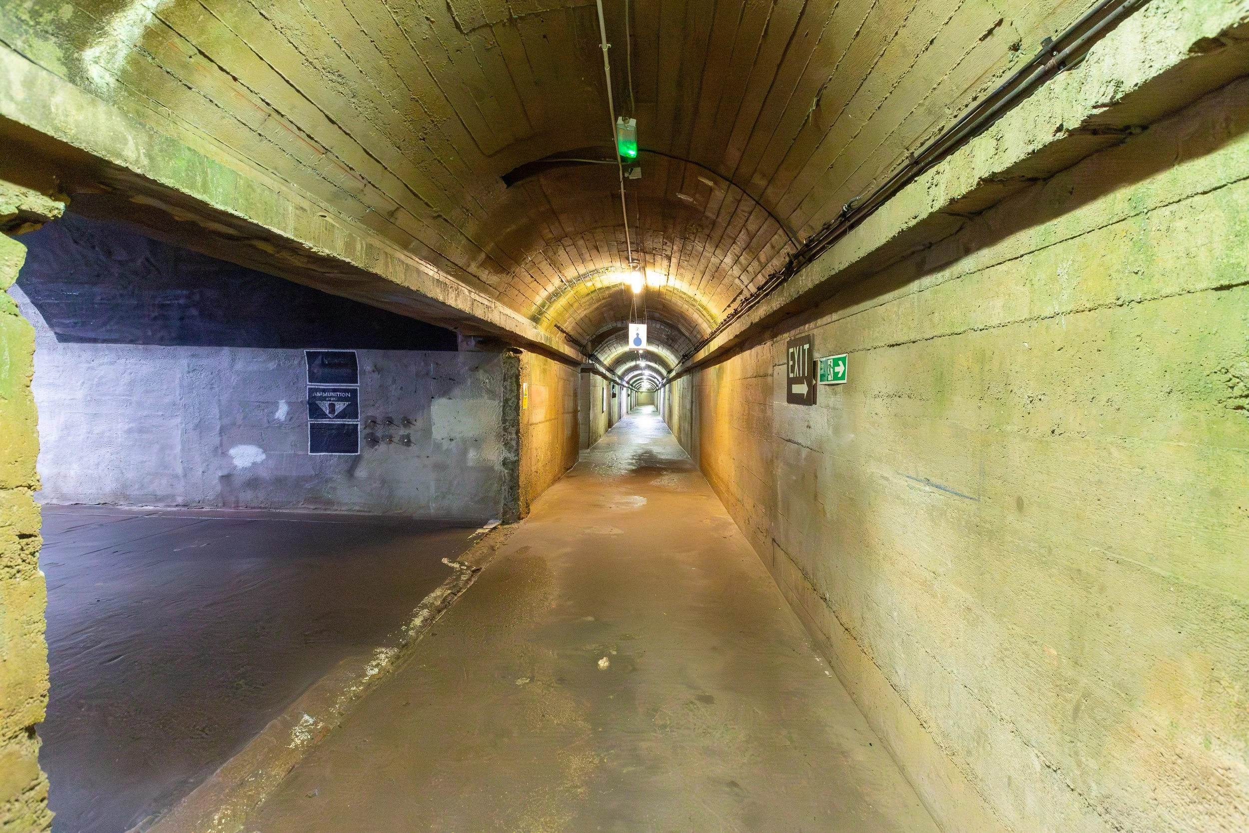  Exploring the extensive tunnel network  