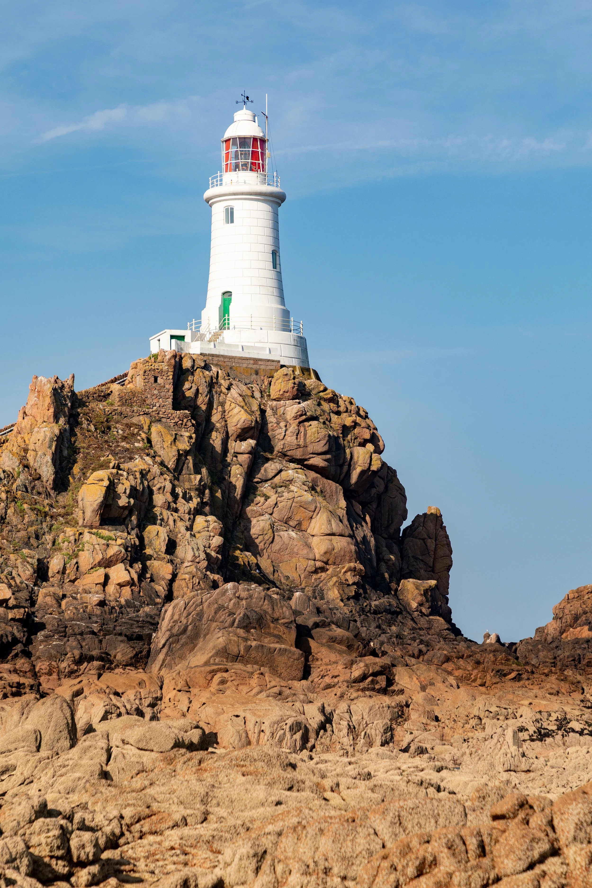  Enjoying a close up view of the lighthouse  
