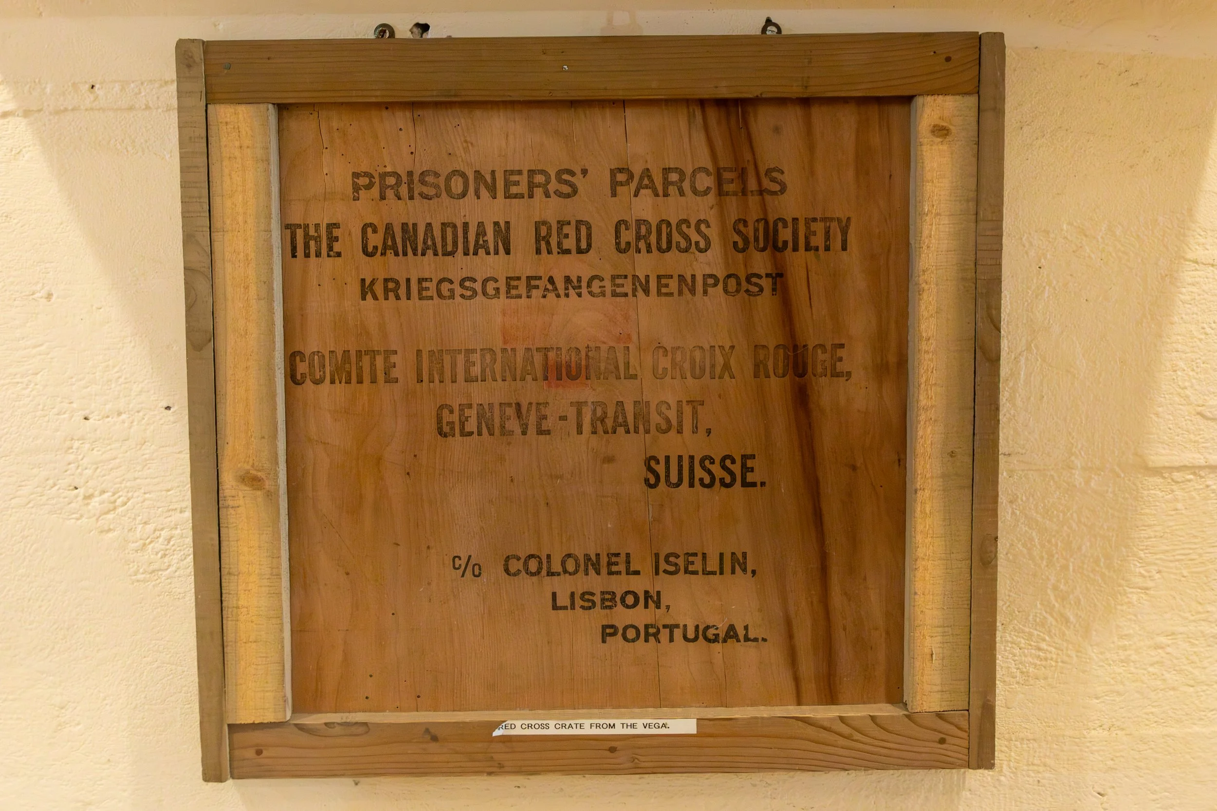  Prisoner Parcel box from WWII  