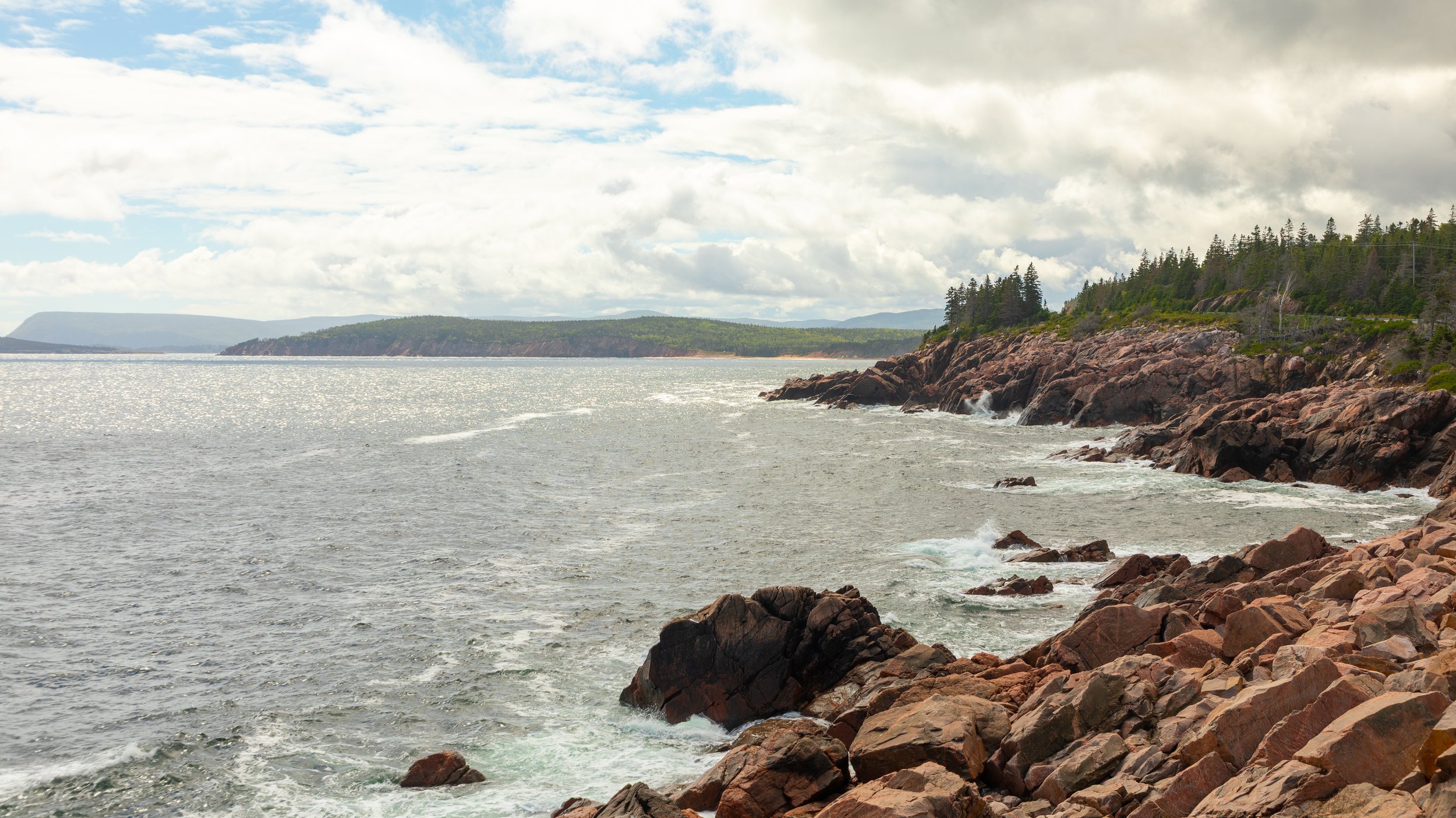  Stopping again further along the Cabot Trail at another lookout 