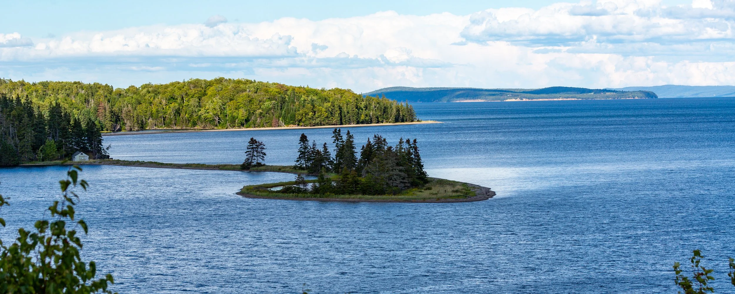  Looking towards the larger Bras D’Or Lake 