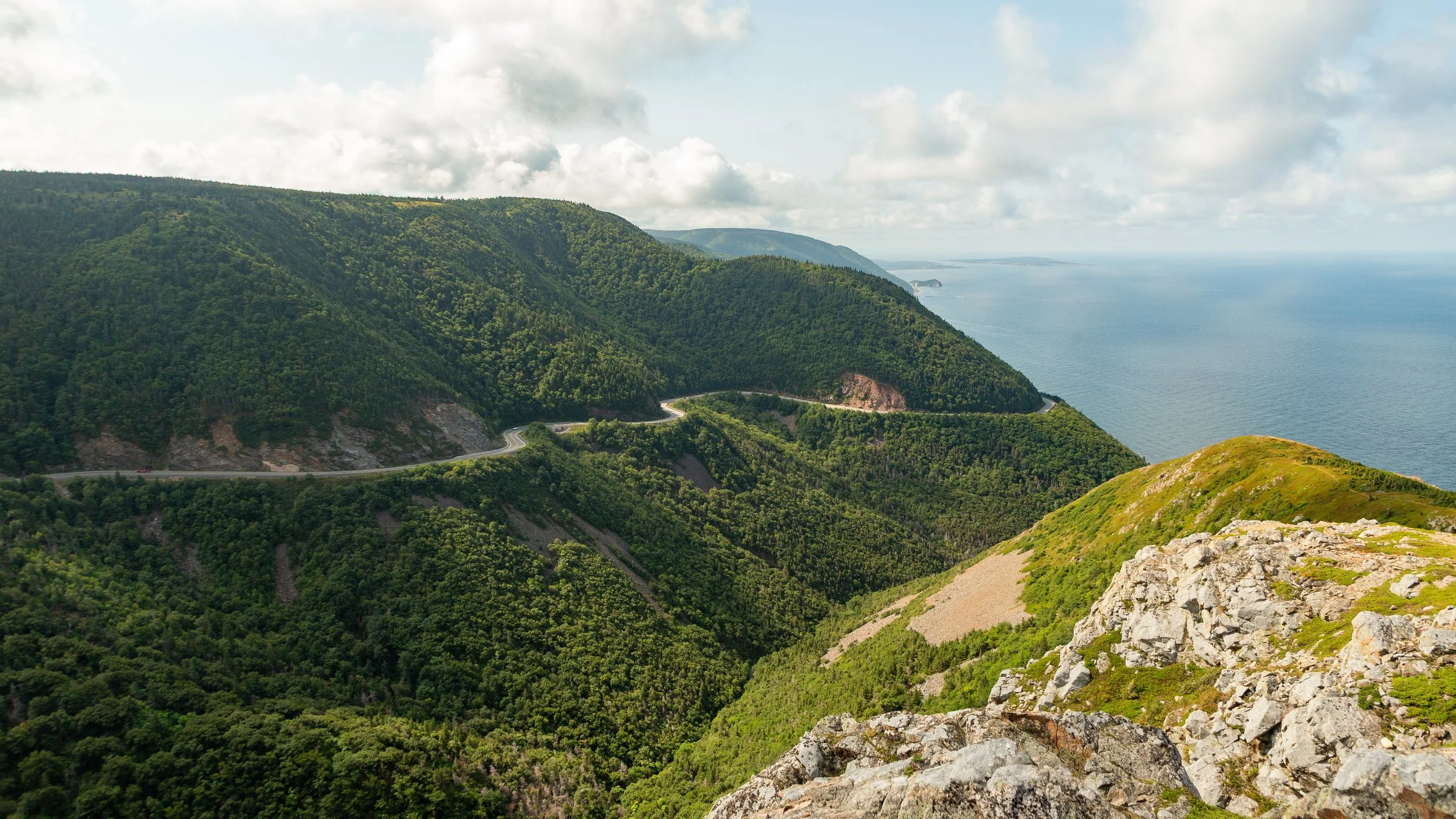  Looking across to the Cabot Trail  
