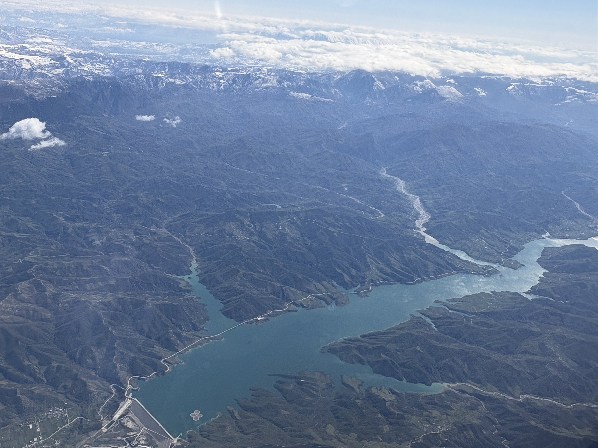  Polyfytos Reservoir on our way to Athens 